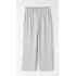 SENTEZ Gri Colmar Beli Lastikli Geniş Paça Pantolon