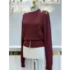 GHİSA Bordo Renk Tunik
