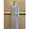 FUAT GÜRŞEN Bebe Mavi Renk Etekli Takım