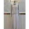 FUAT GÜRŞEN Bej Renk Etekli Takım
