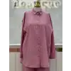 GHİSA Pembe Renk Keten Takım