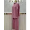 GHİSA Pembe Renk Keten Takım