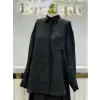 GHİSA Siyah Renk Keten Takım