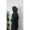 NUSS Siyah Renk Tesettür Kap