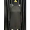 QUPRA Simli Angora Siyah Triko