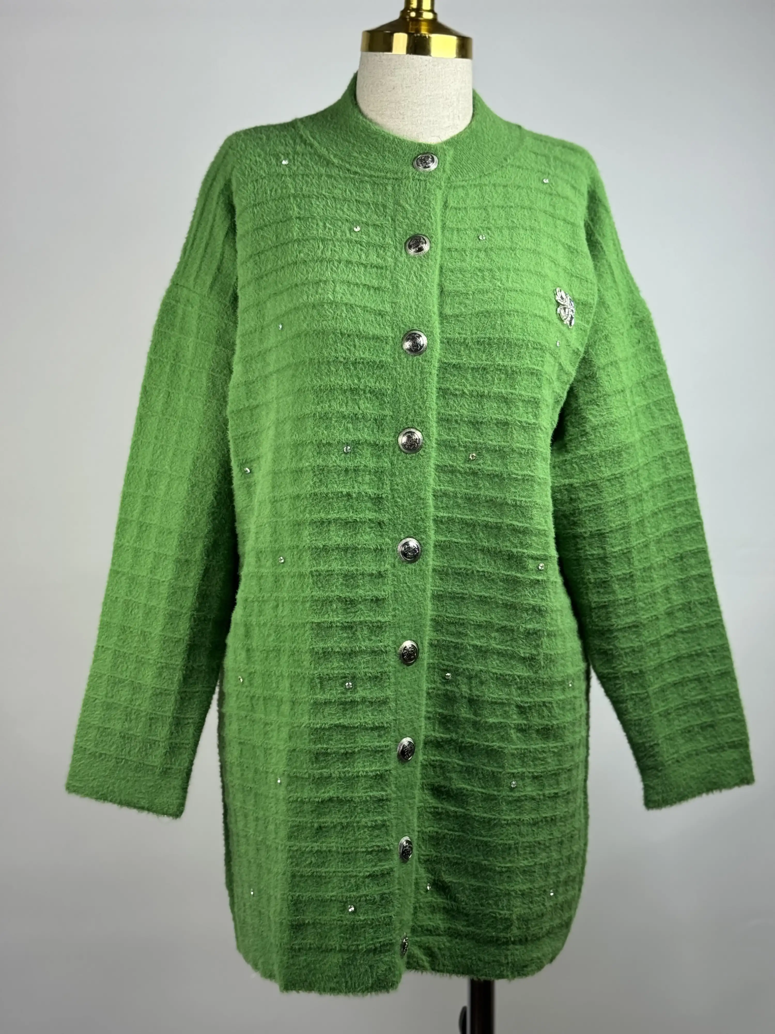 NUSS Yeşil Renk Hırka