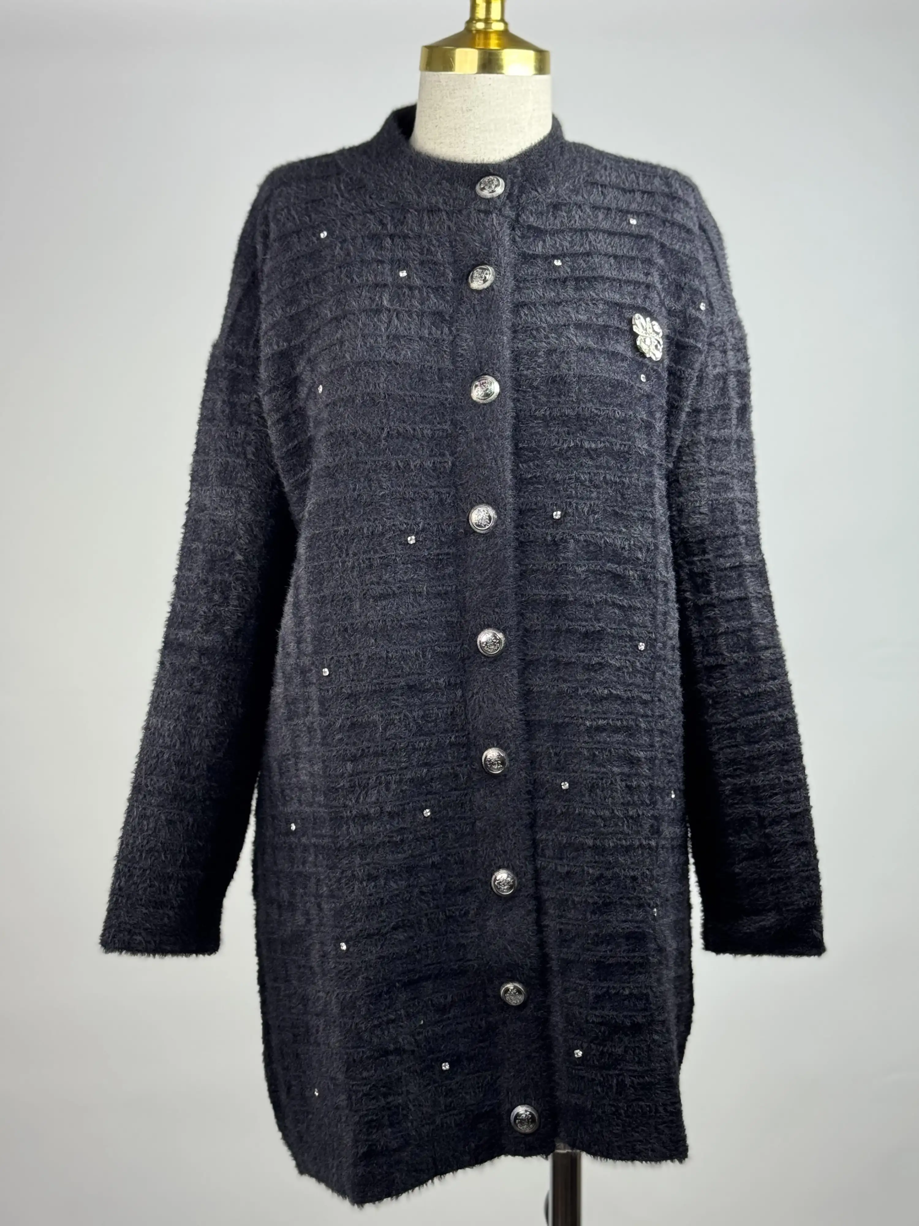 NUSS Siyah Renk Hırka