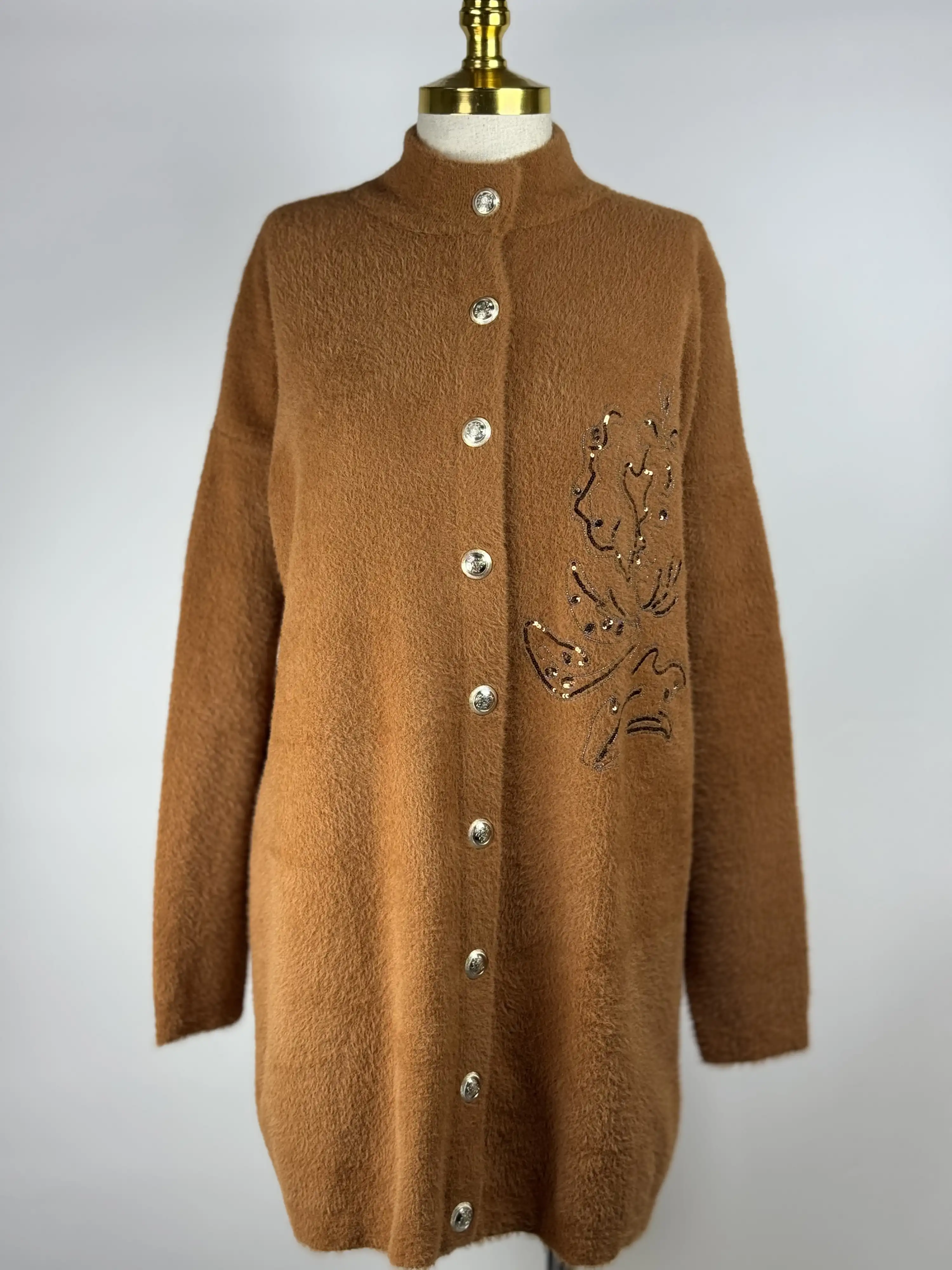 NUSS Tarçın Renk Hırka