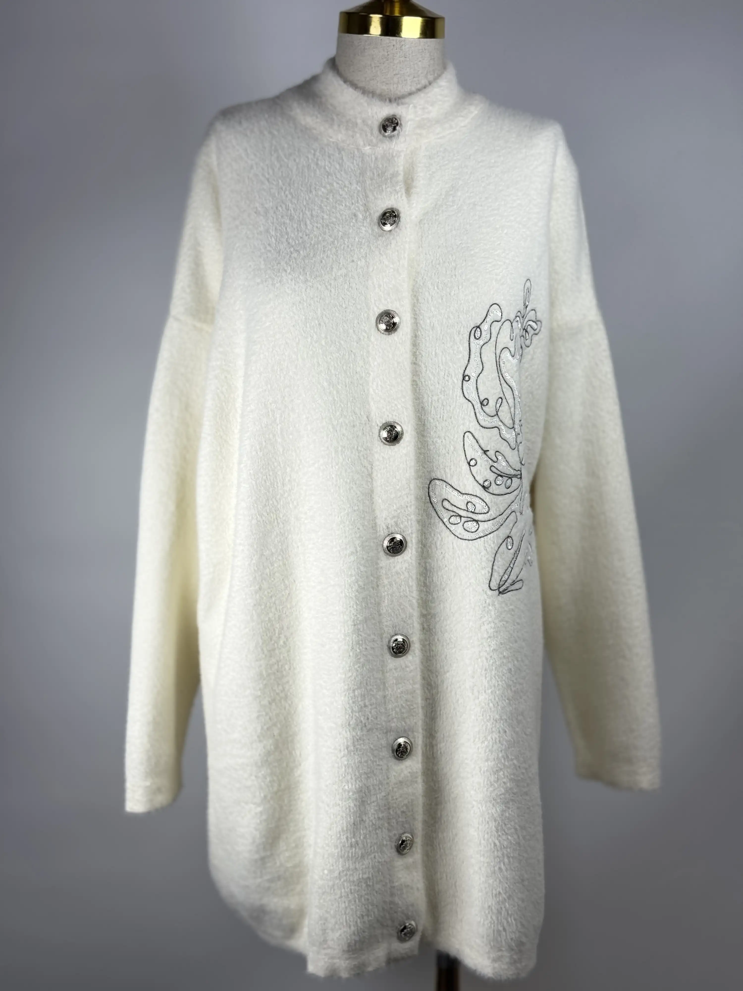 NUSS Ekru Renk Hırka