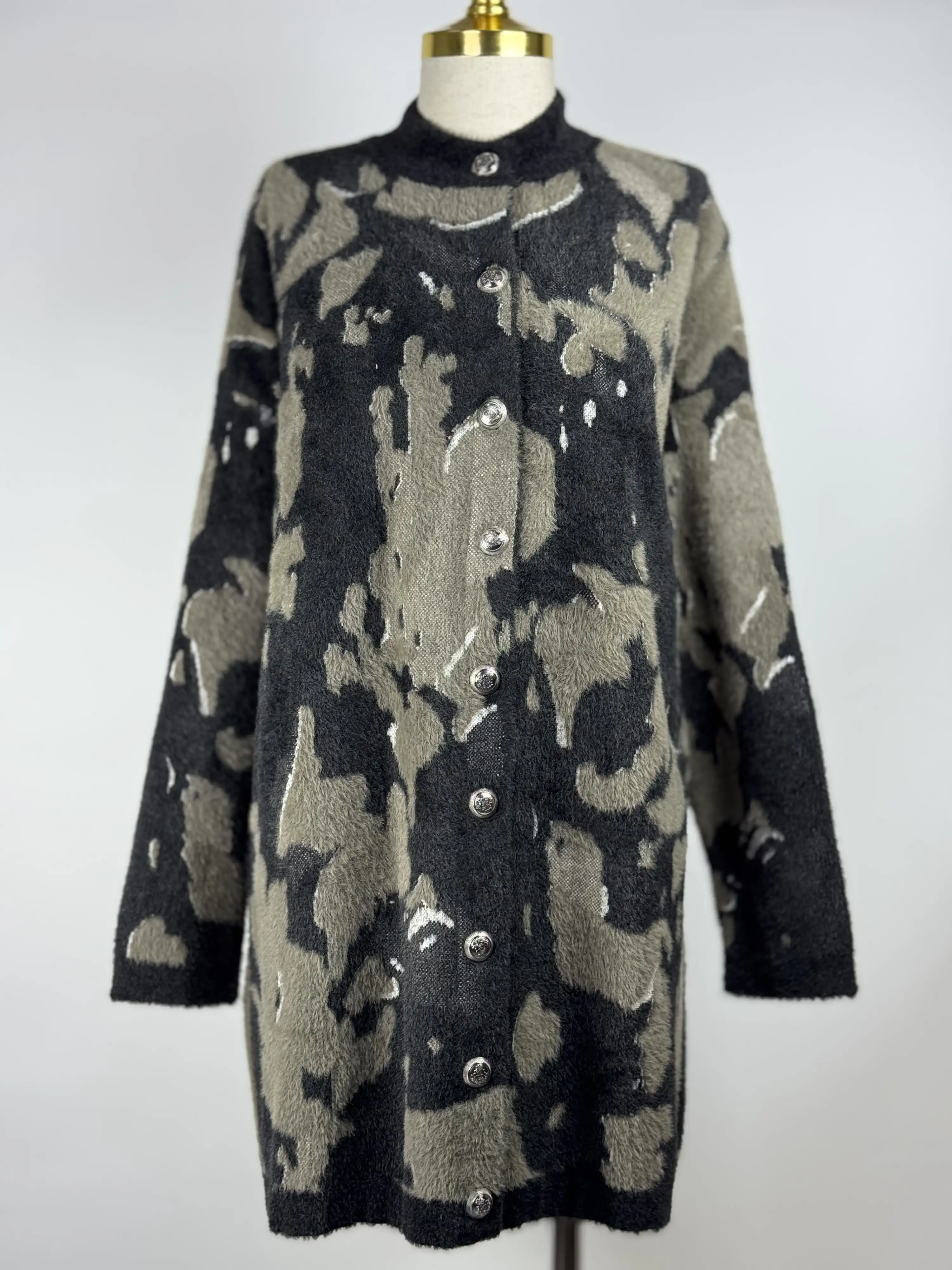 NUSS Siyah Renk Hırka