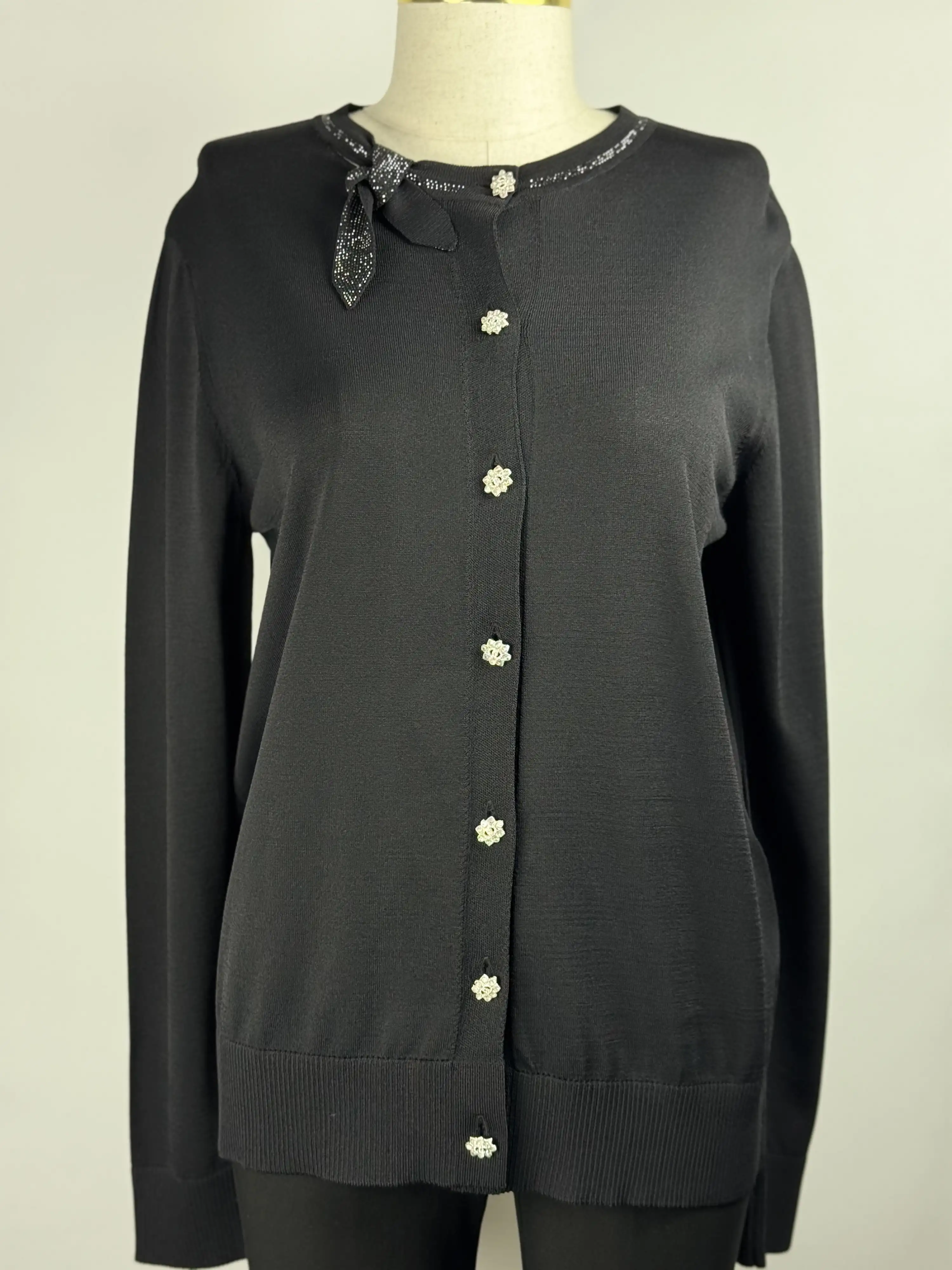 GHİSA Siyah Renk Hırka