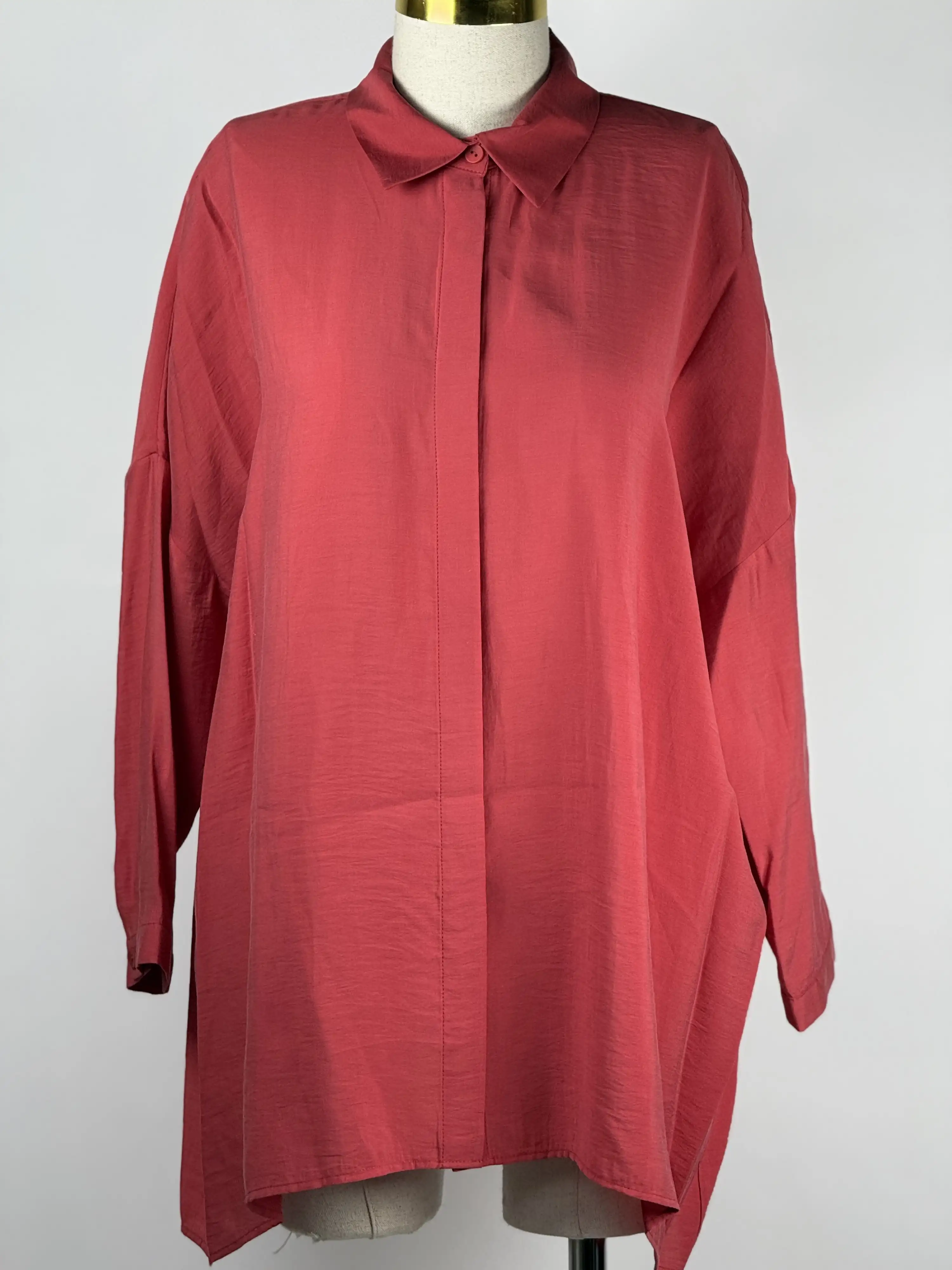 NUSS Kırmızı Renk Gömlek