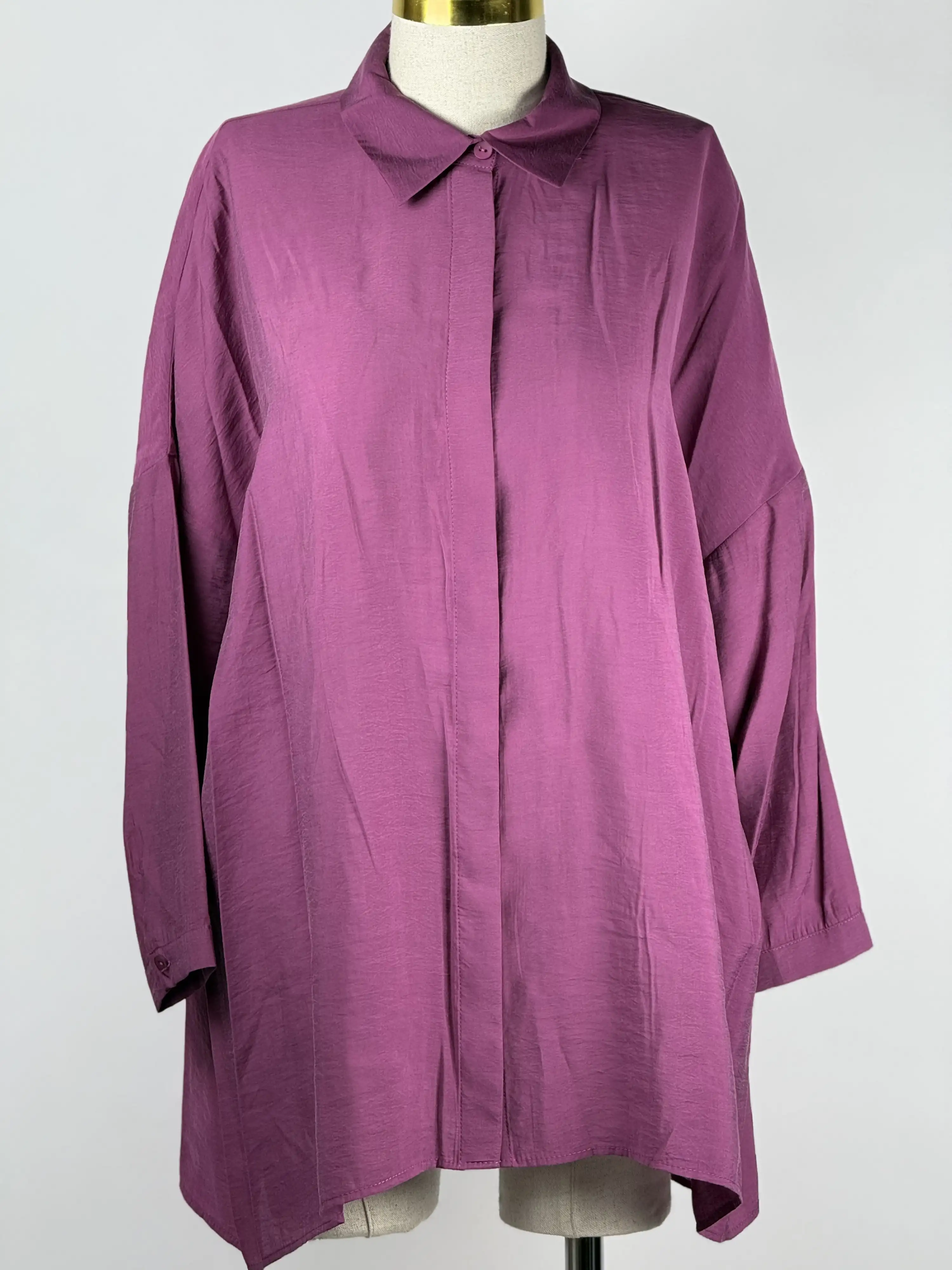 NUSS Mürdüm Renk Gömlek