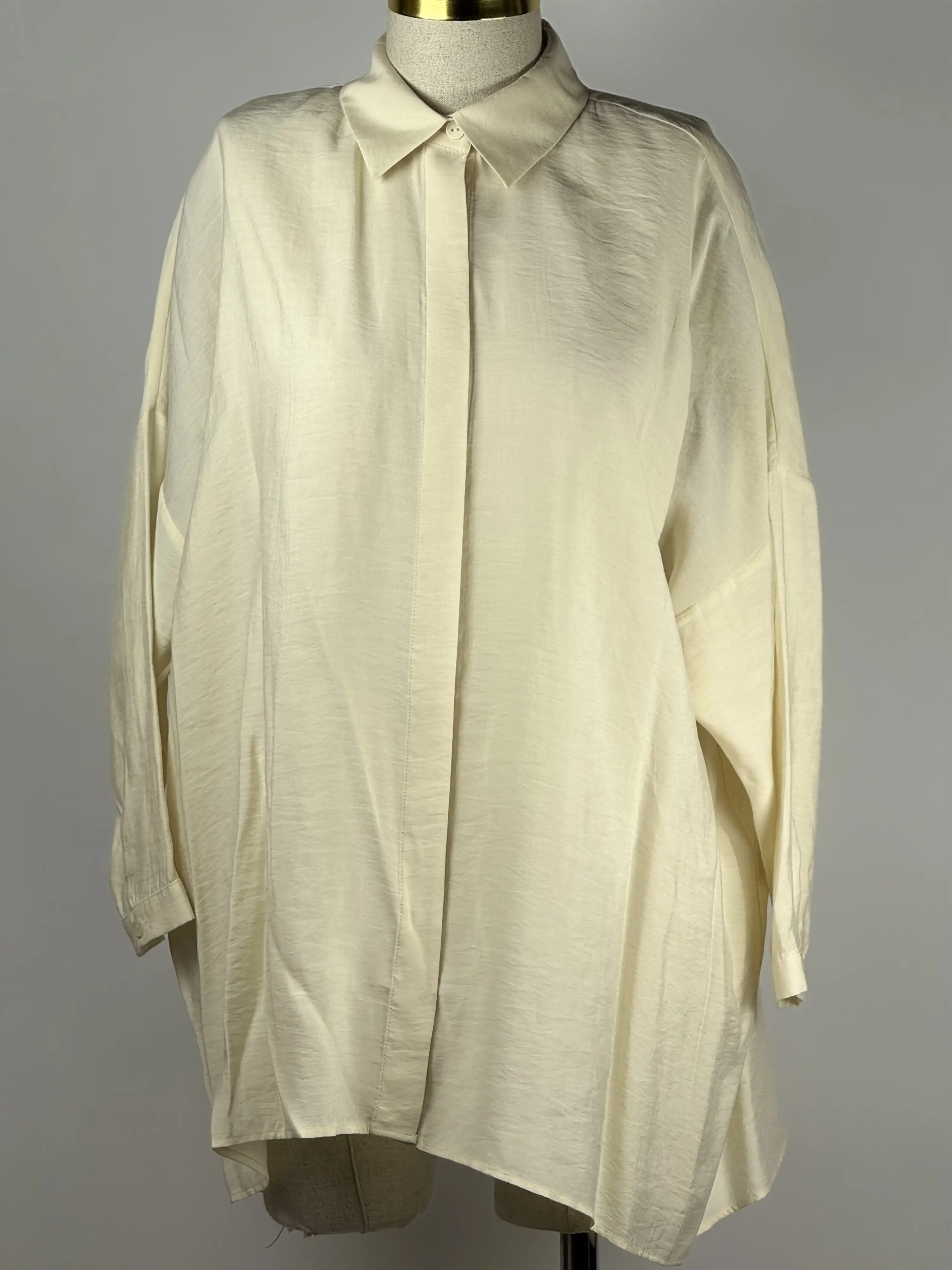 NUSS Krem Renk Gömlek