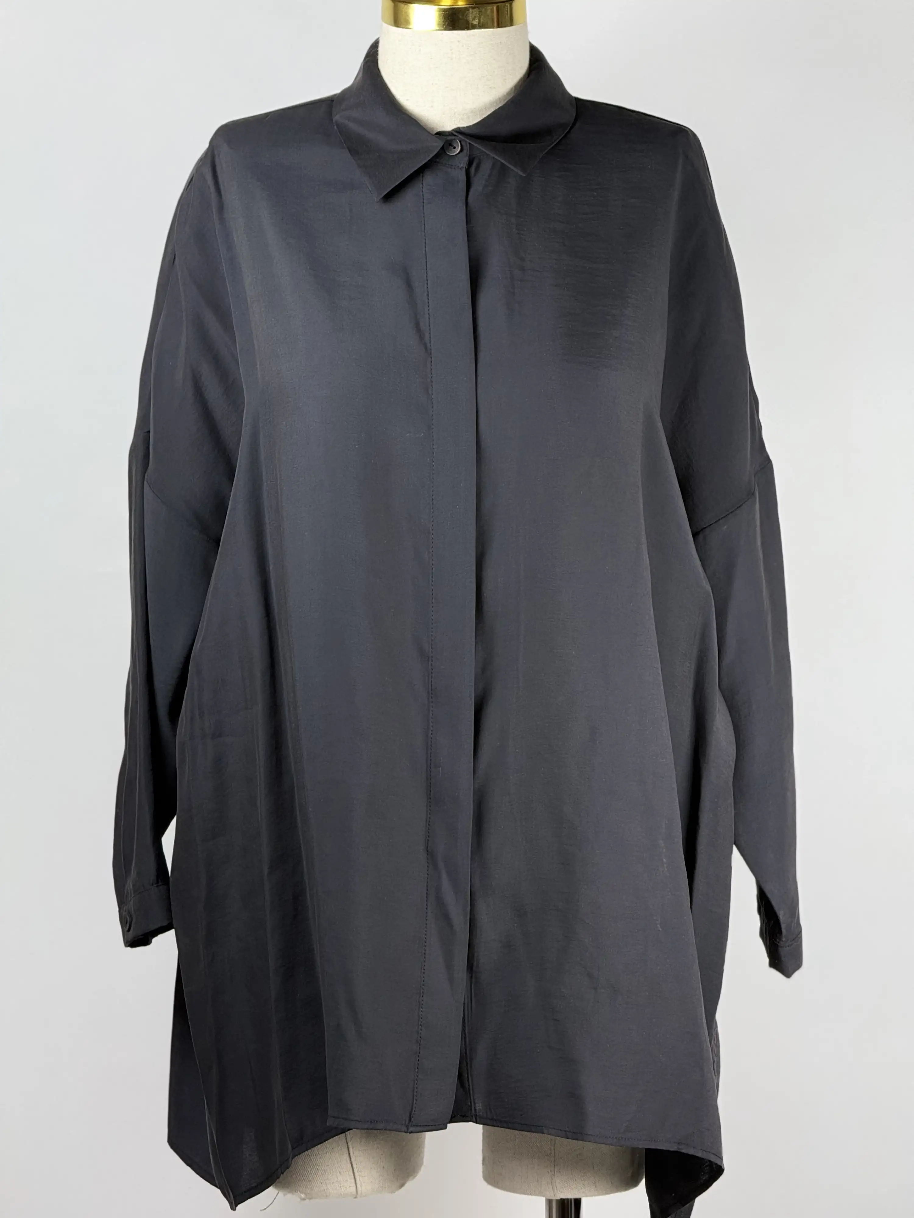 NUSS Siyah Renk Gömlek