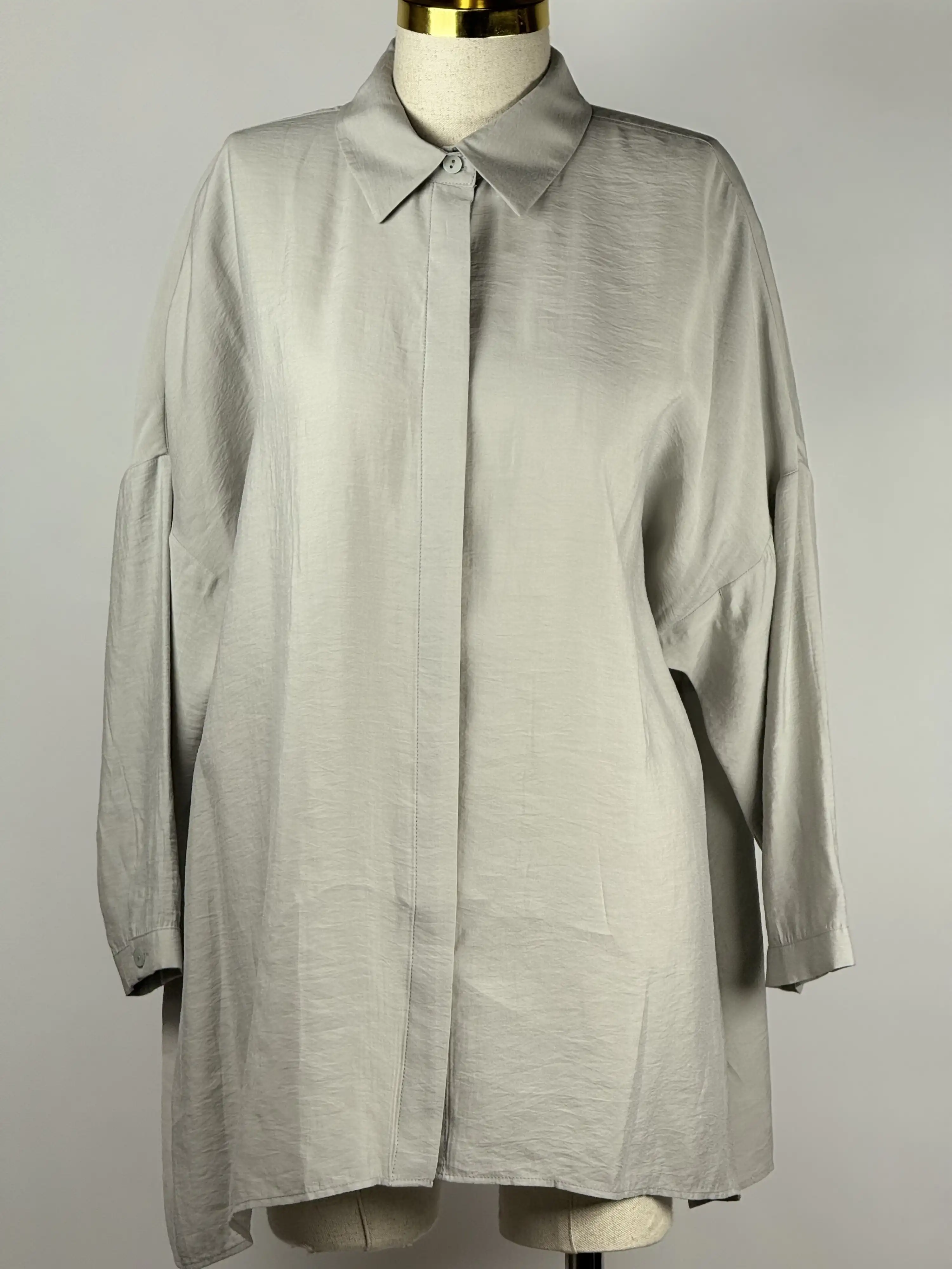 NUSS Gri Renk Gömlek