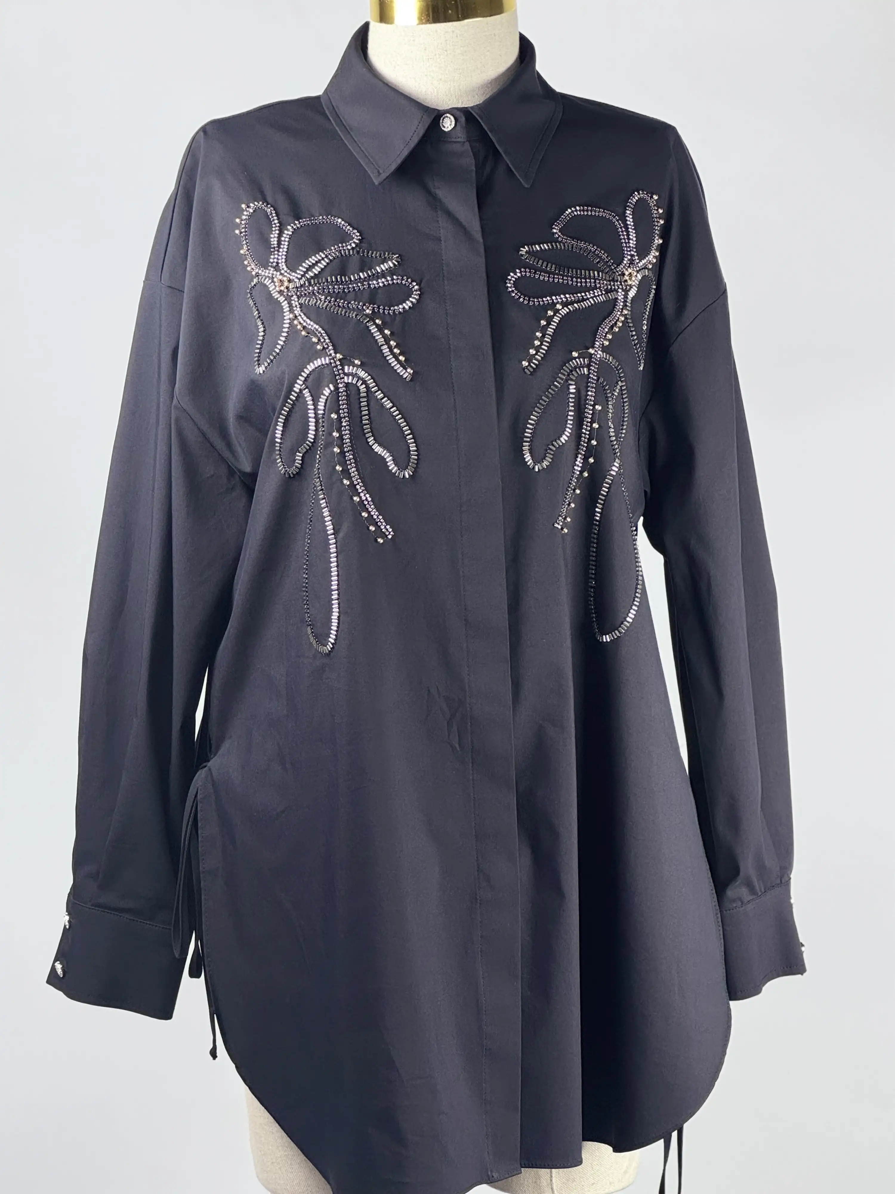 GHİSA Siyah Renk Tunik