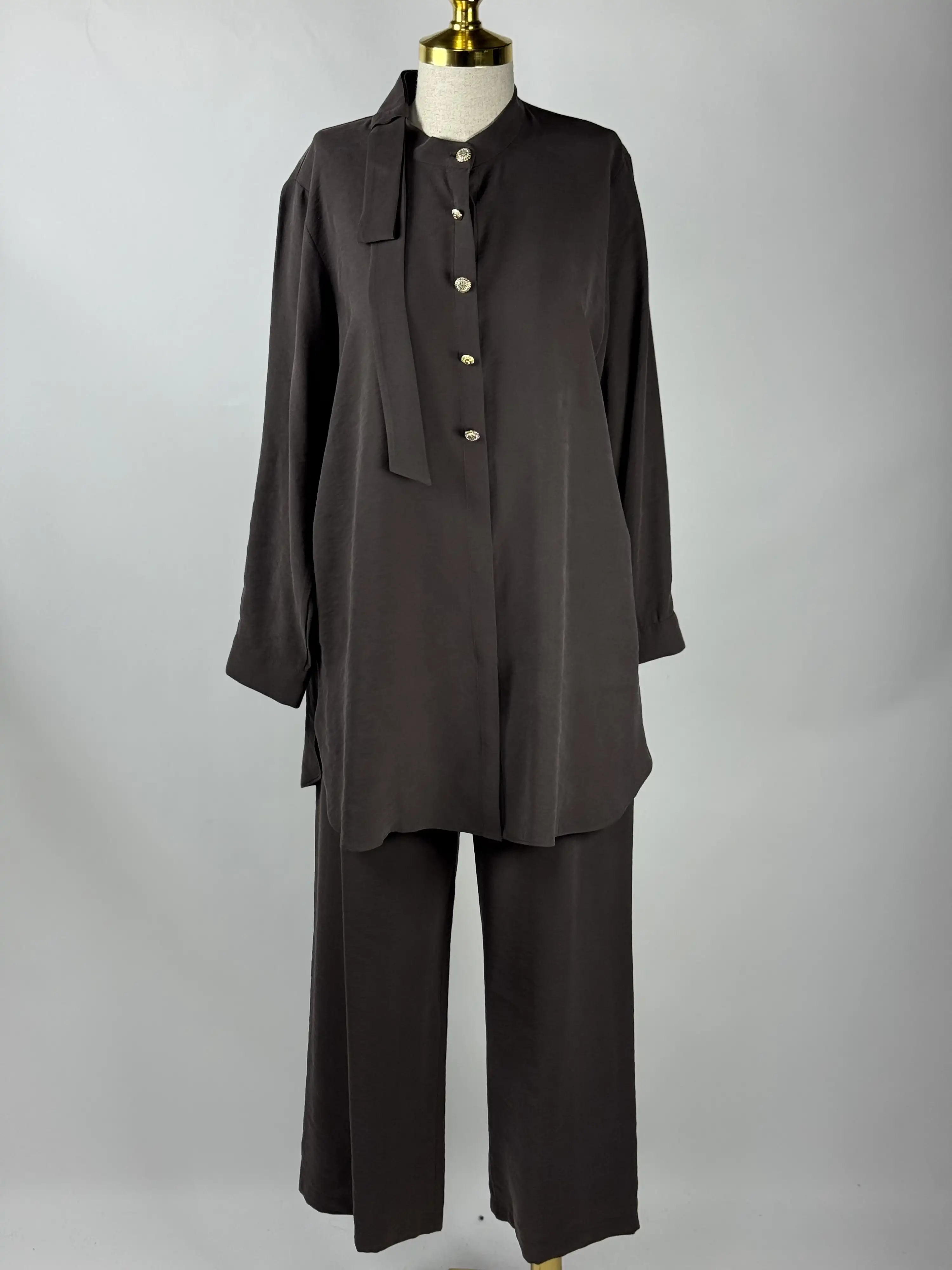 FUAT GÜRŞEN Kahve Renk Takım