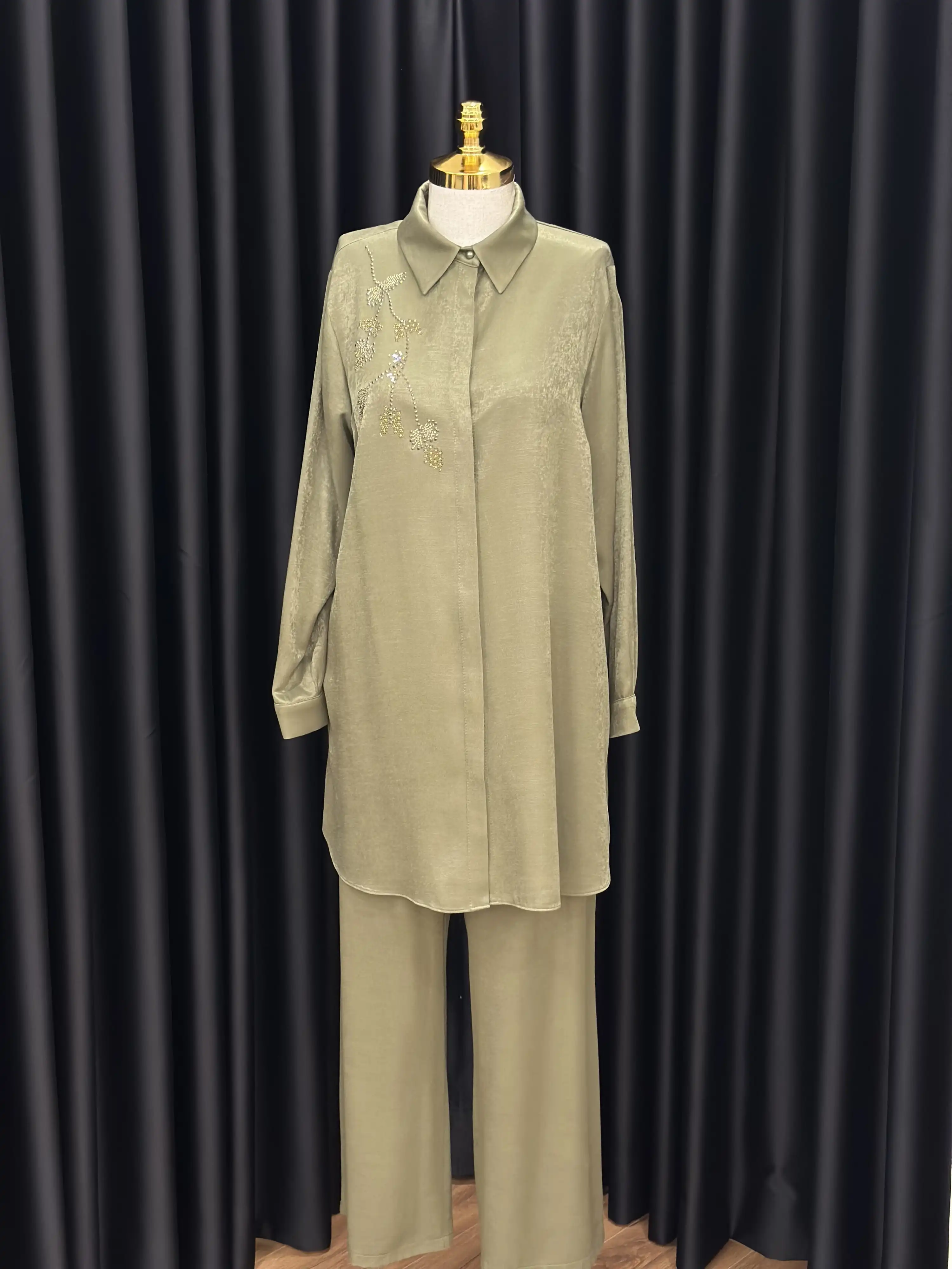 FUAT GÜRŞEN Olive Renk Takım