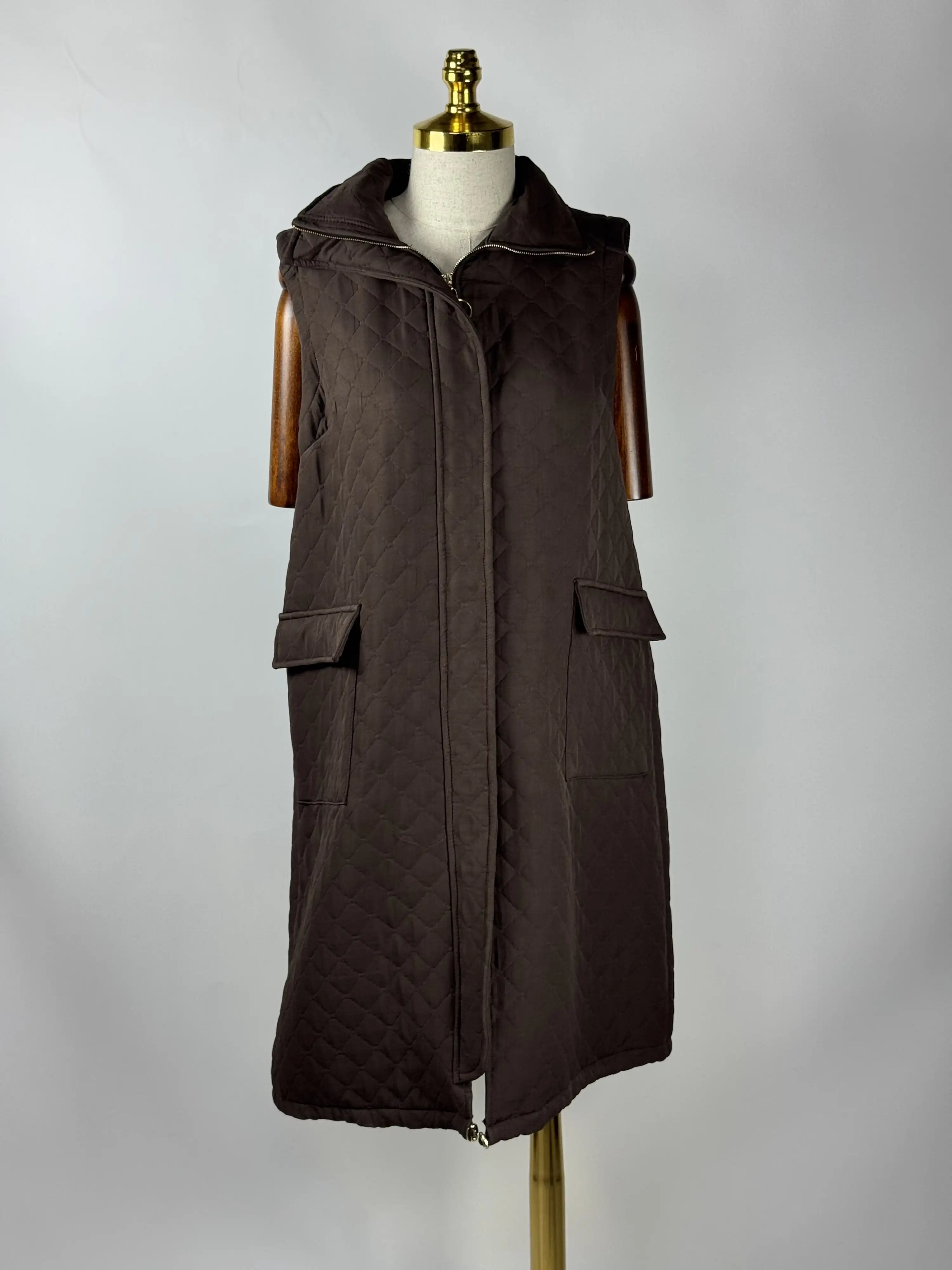 FUAT GÜRŞEN Kahve Renk Yelek