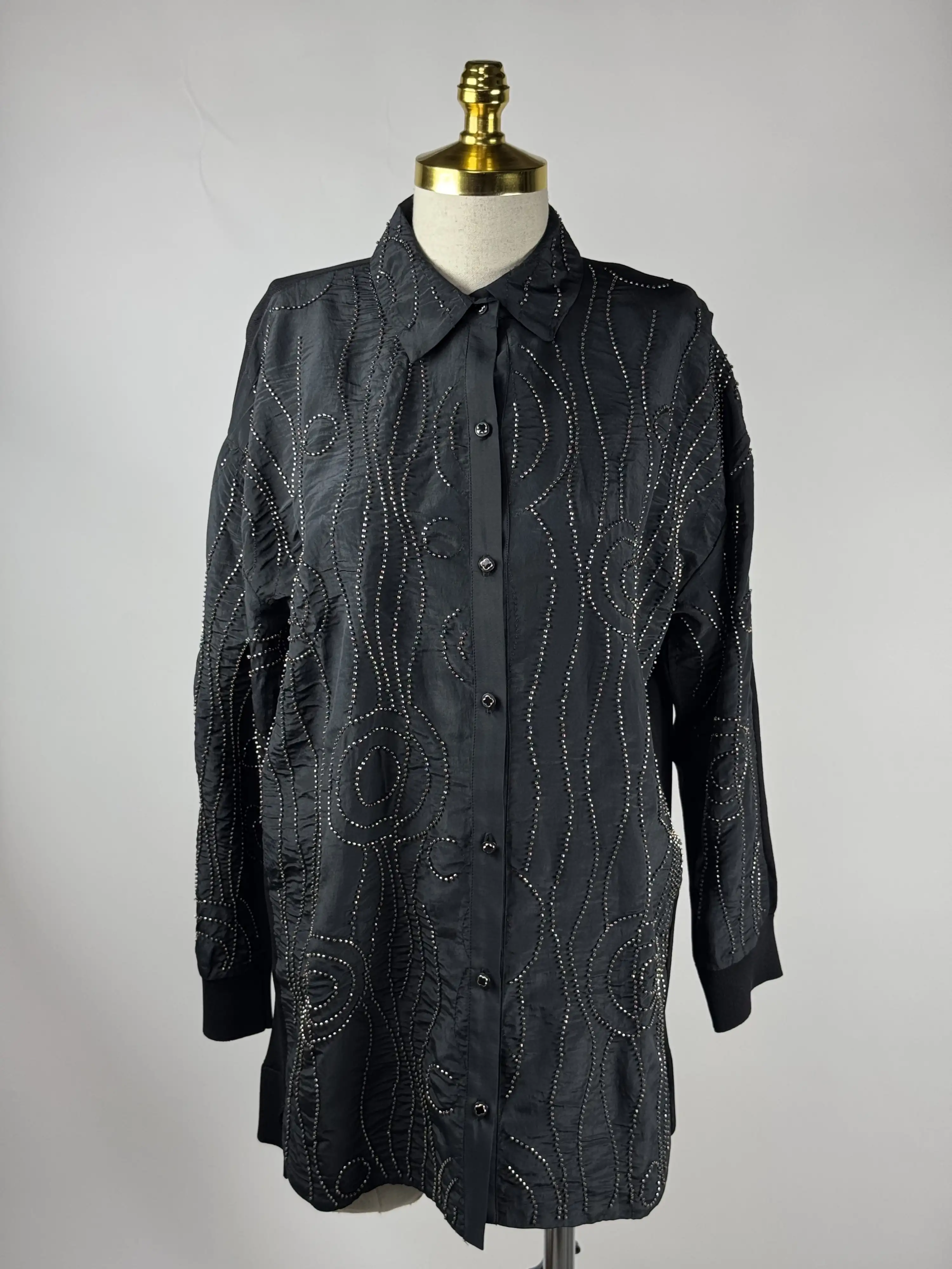 GHİSA Siyah Renk Tunik