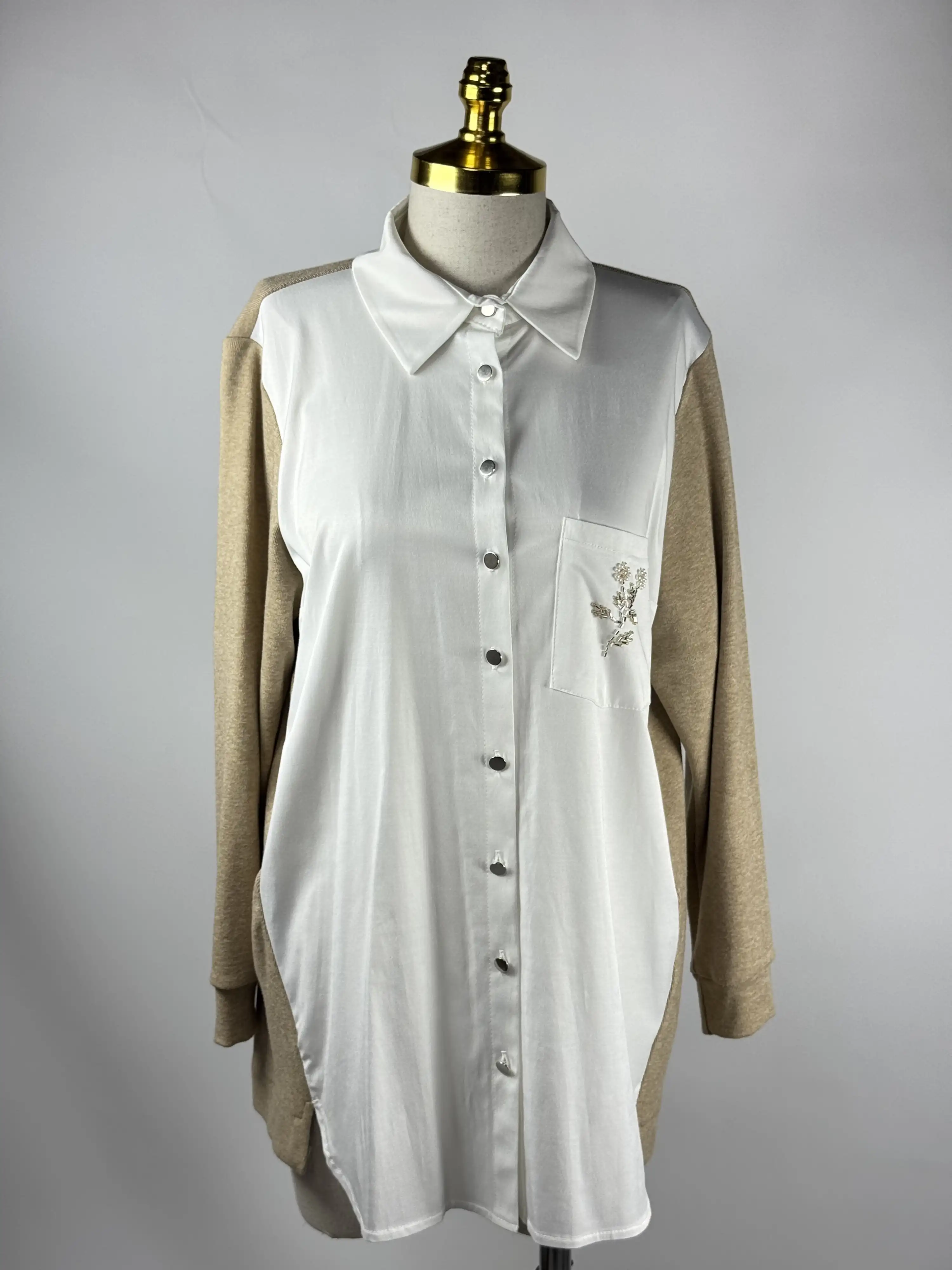 FUAT GÜRŞEN Bej Renk Tunik