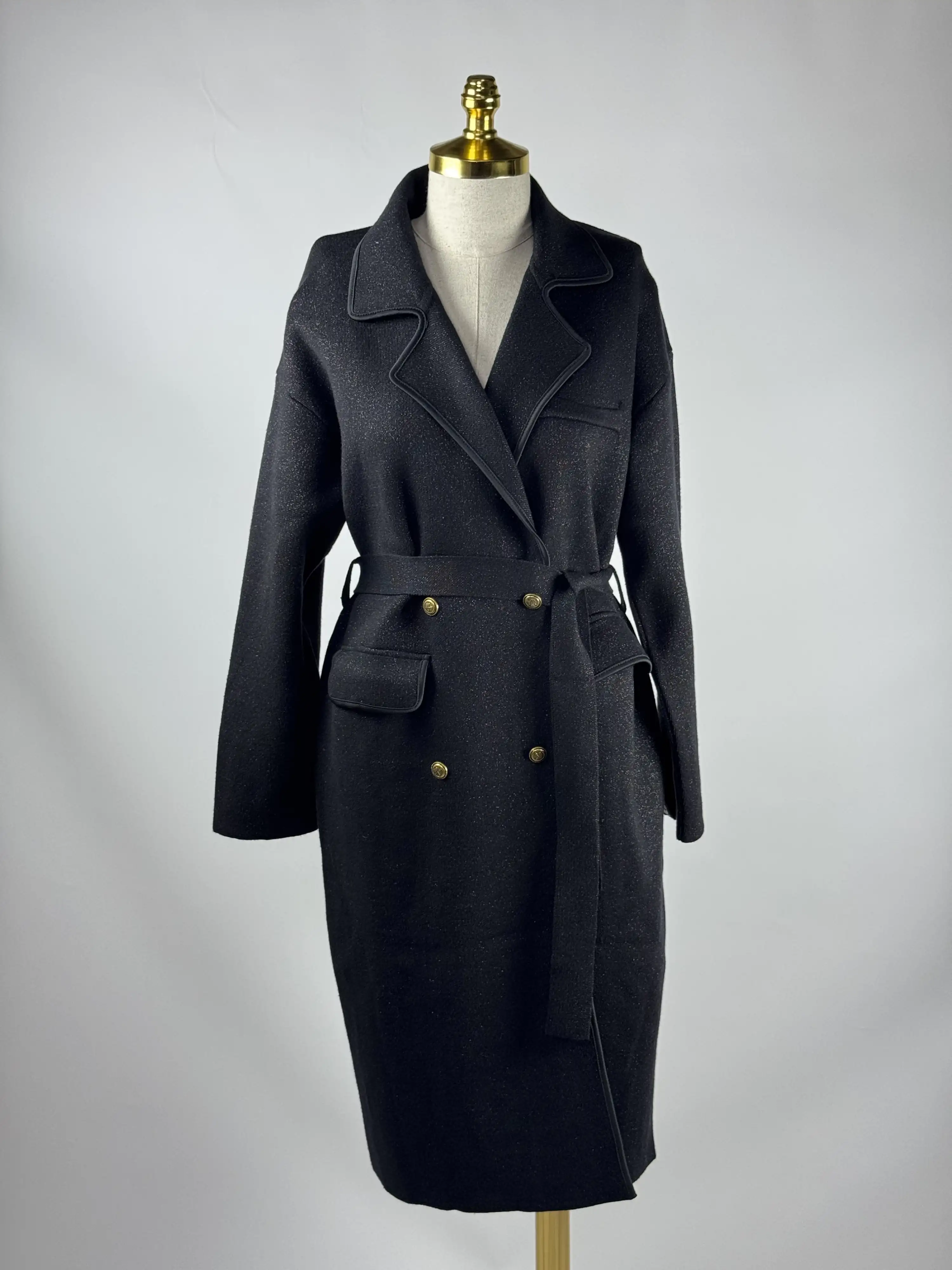 GHİSA Siyah Renk Kaban