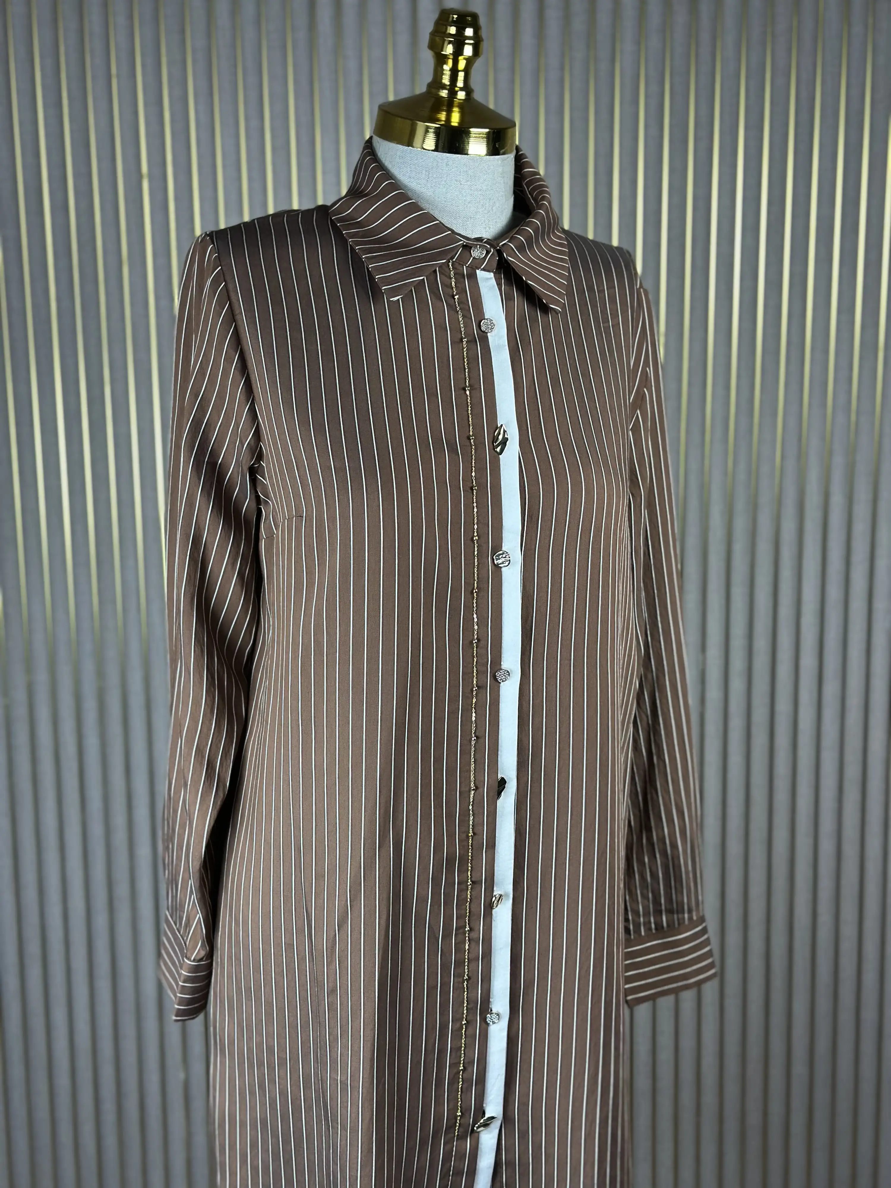 FUAT GÜRŞEN Kahve Renk Tunik