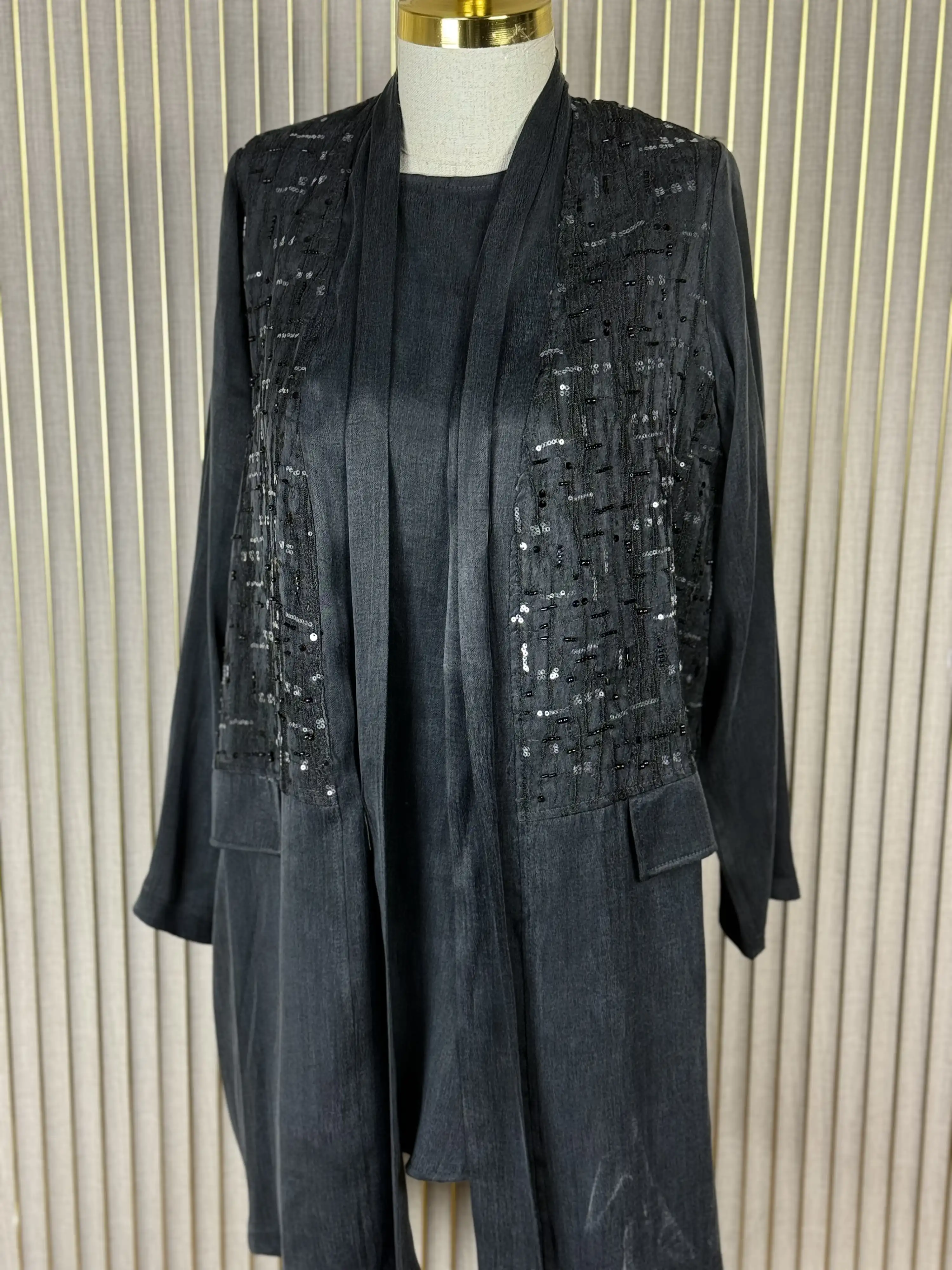 FUAT GÜRŞEN Siyah Renk İkili Takım