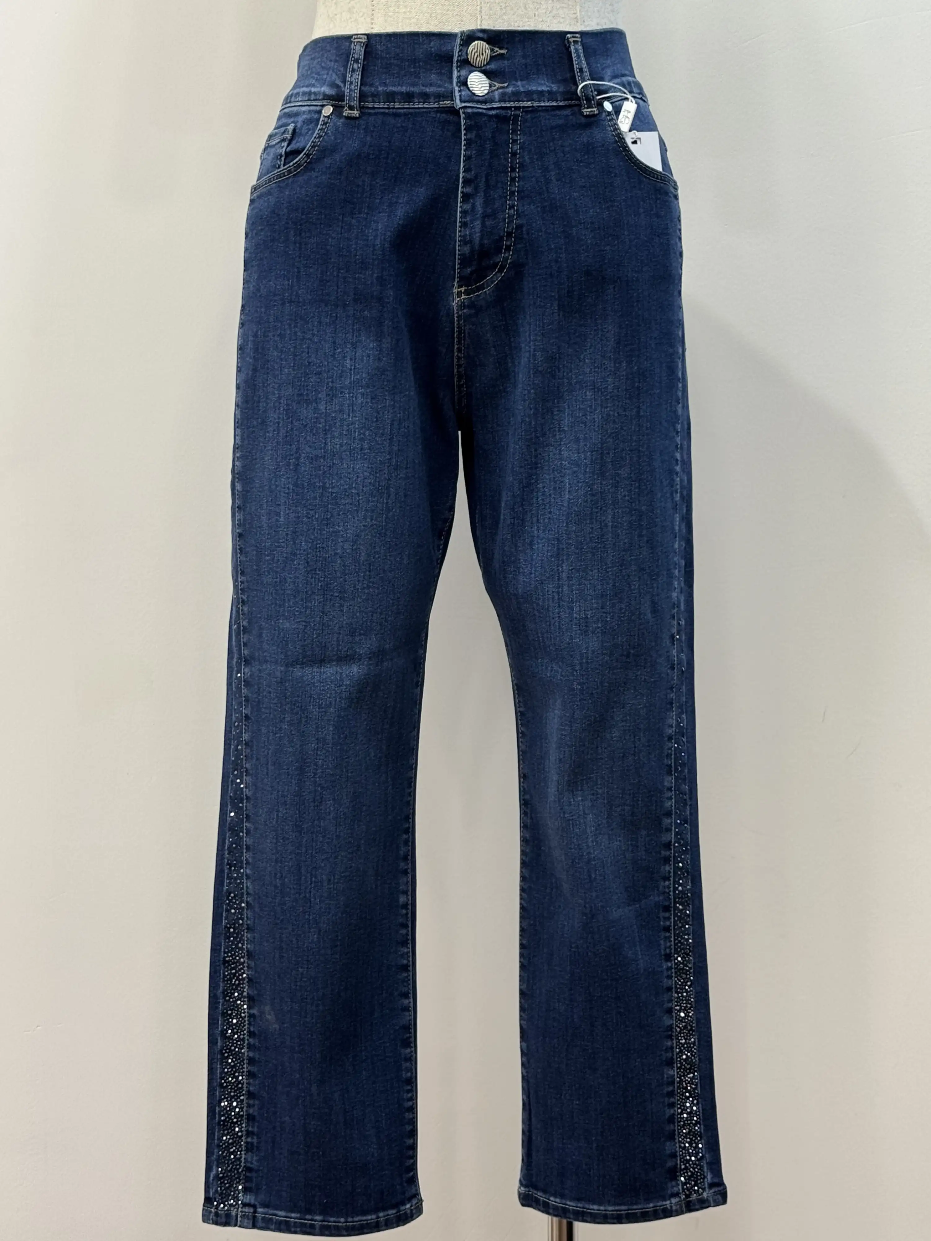 FUAT GÜRŞEN İndigo Renk Kot Pantolon