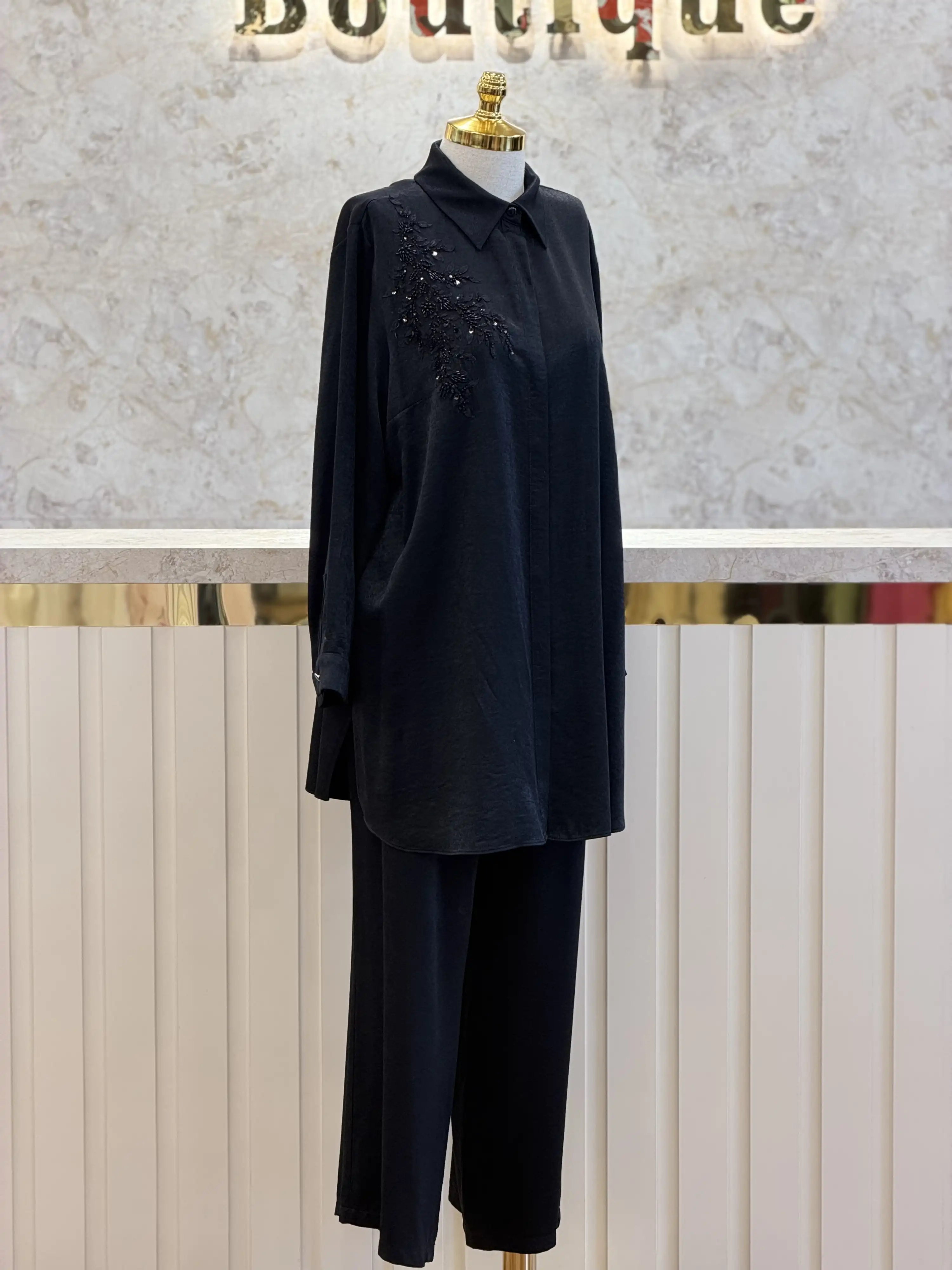 FUAT GÜRŞEN Siyah Renk Takım