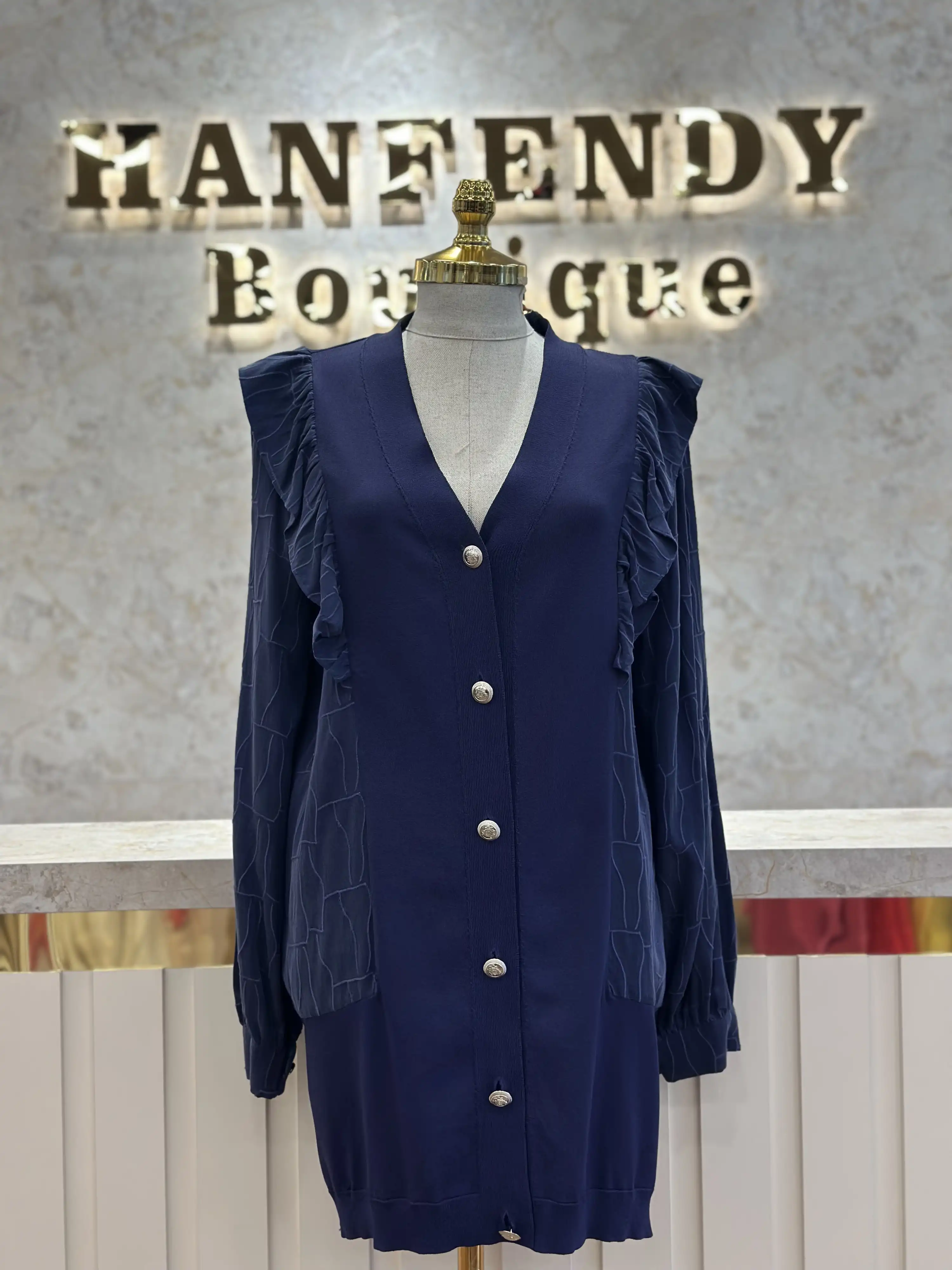 NUSS Lacivert Renk Hırka