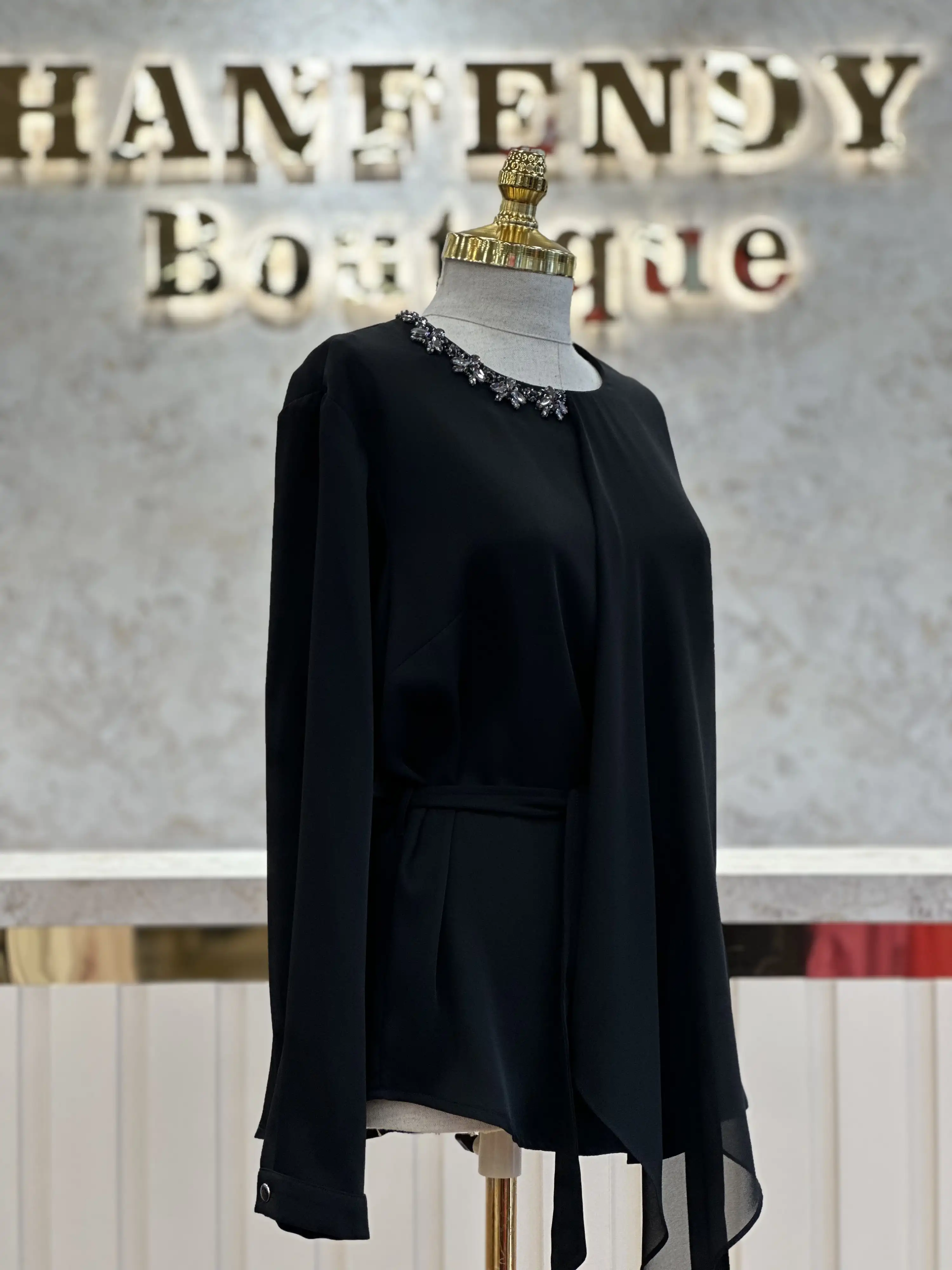 FUAT GÜRŞEN Siyah Renk Tunik