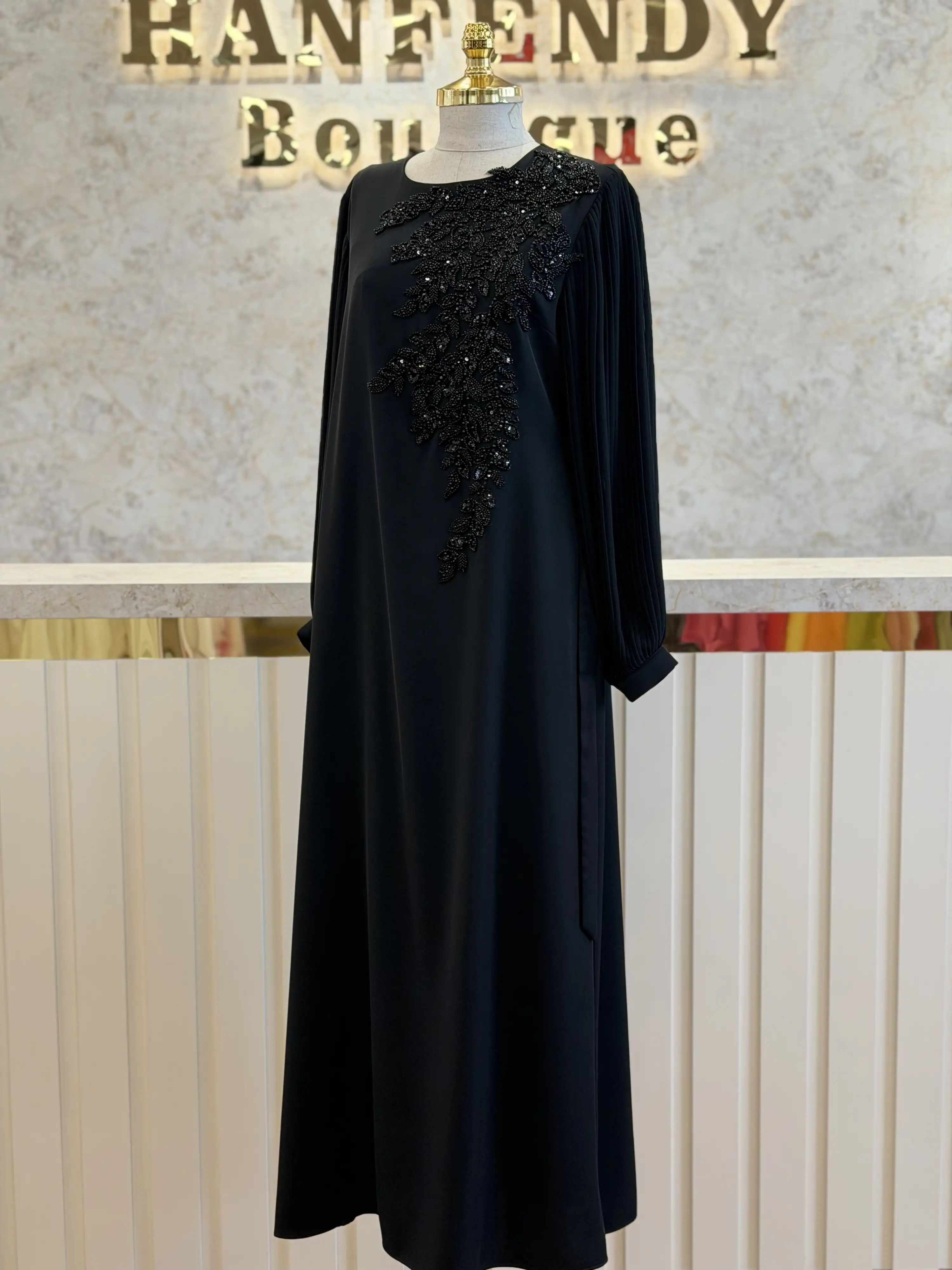 FUAT GÜRŞEN Siyah Renk Elbise