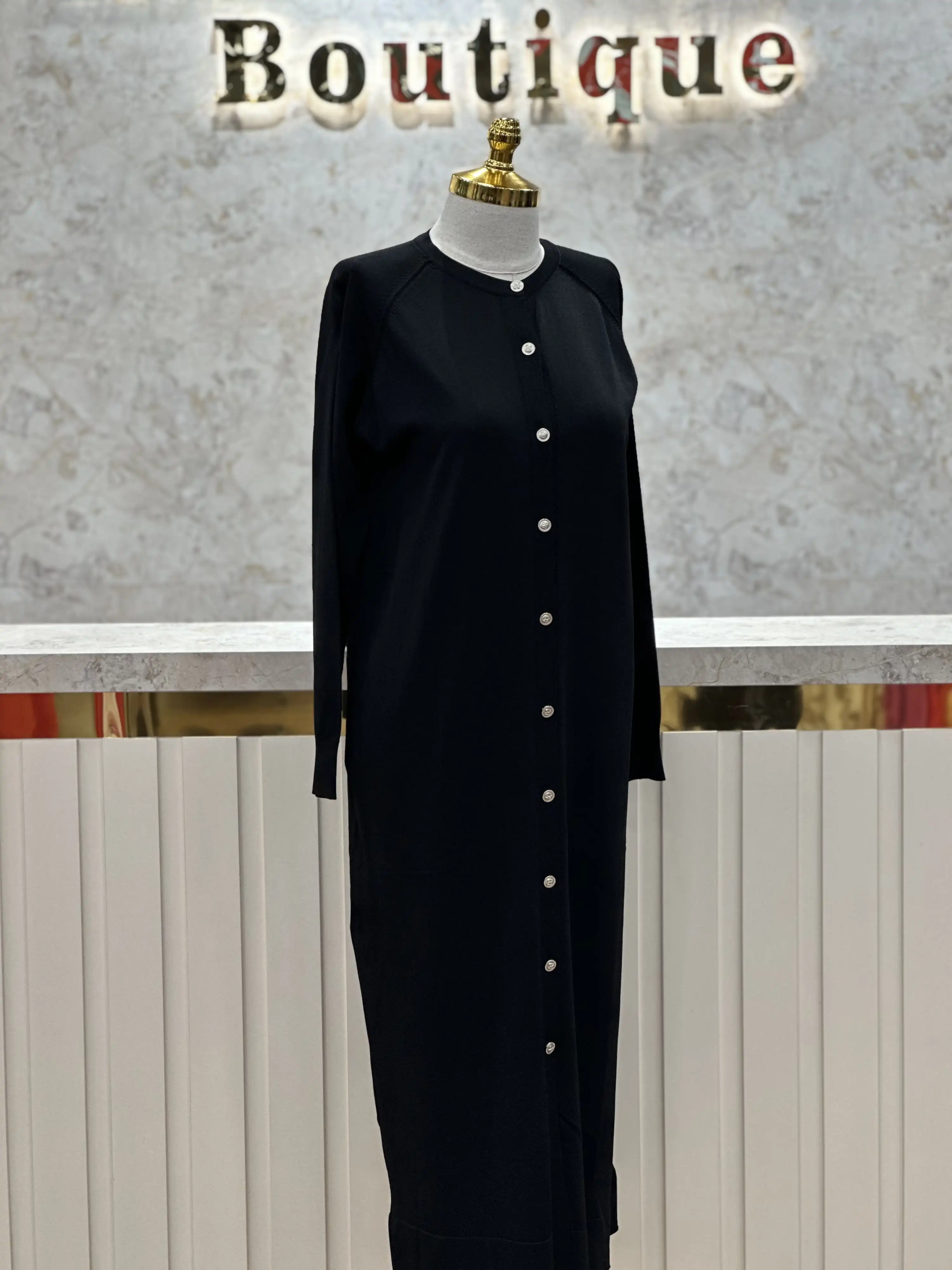 NUSS Siyah Renk Hırka