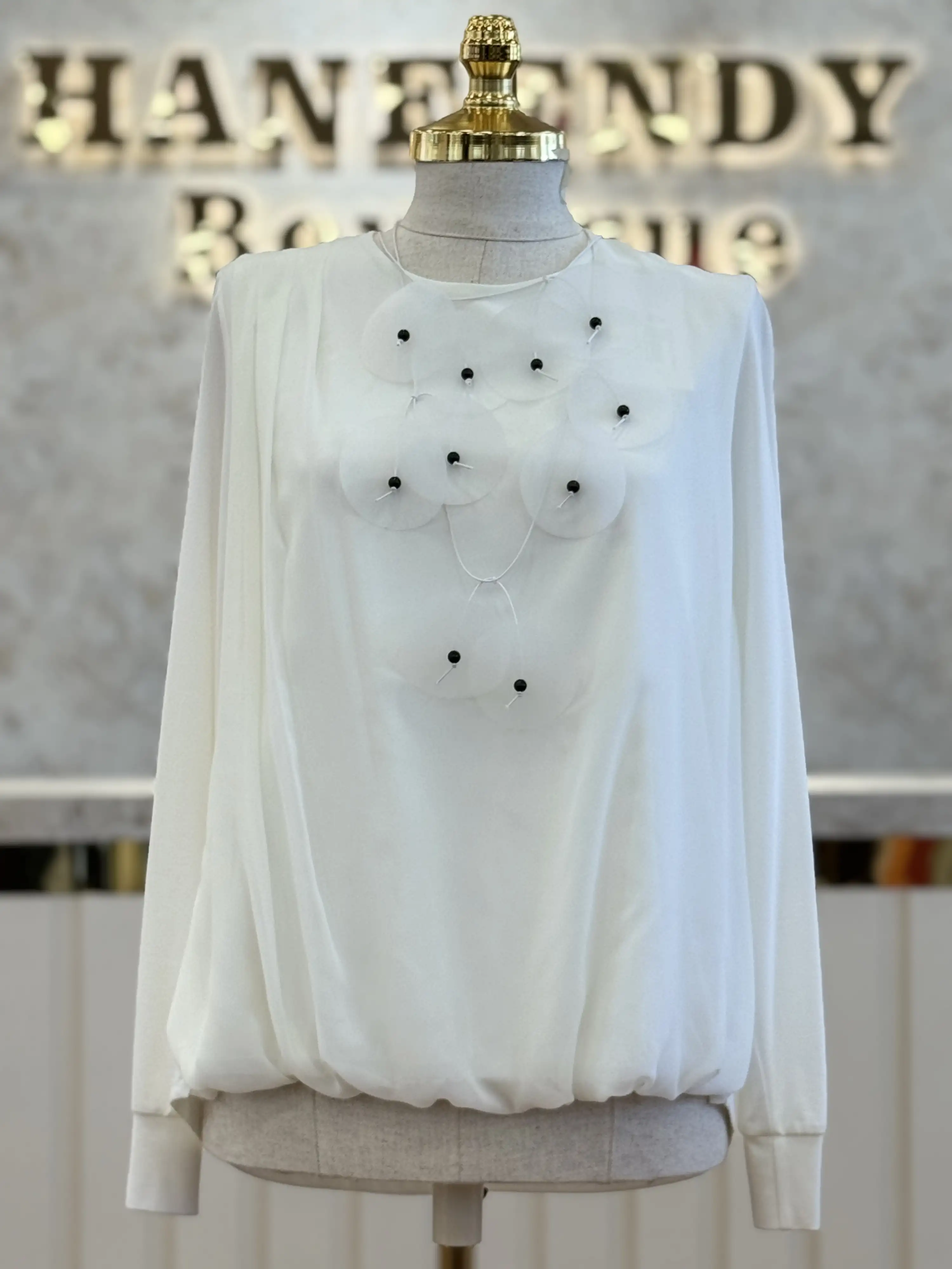 FUAT GÜRŞEN Bej Renk Tunik