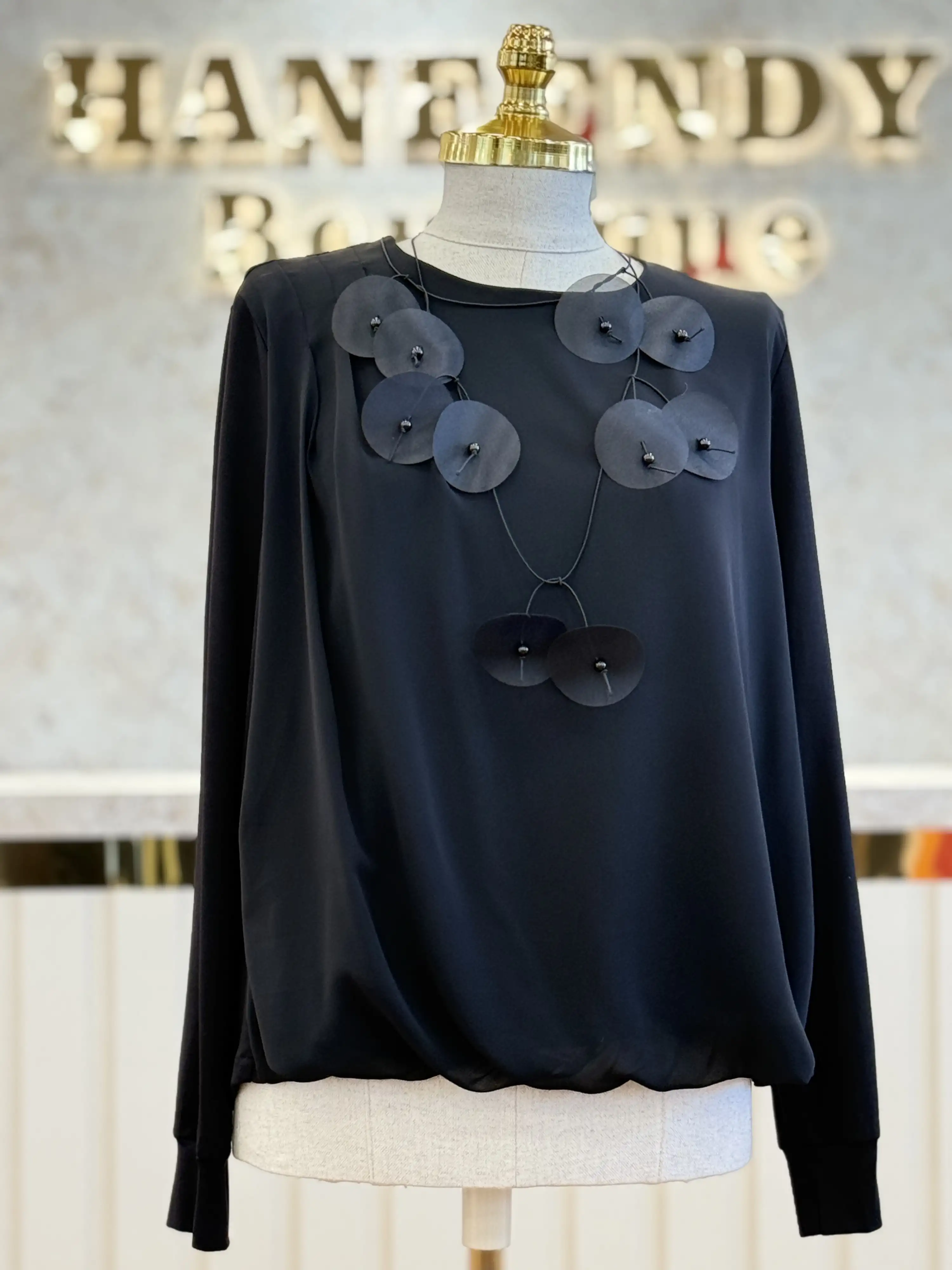 FUAT GÜRŞEN Siyah Renk Tunik