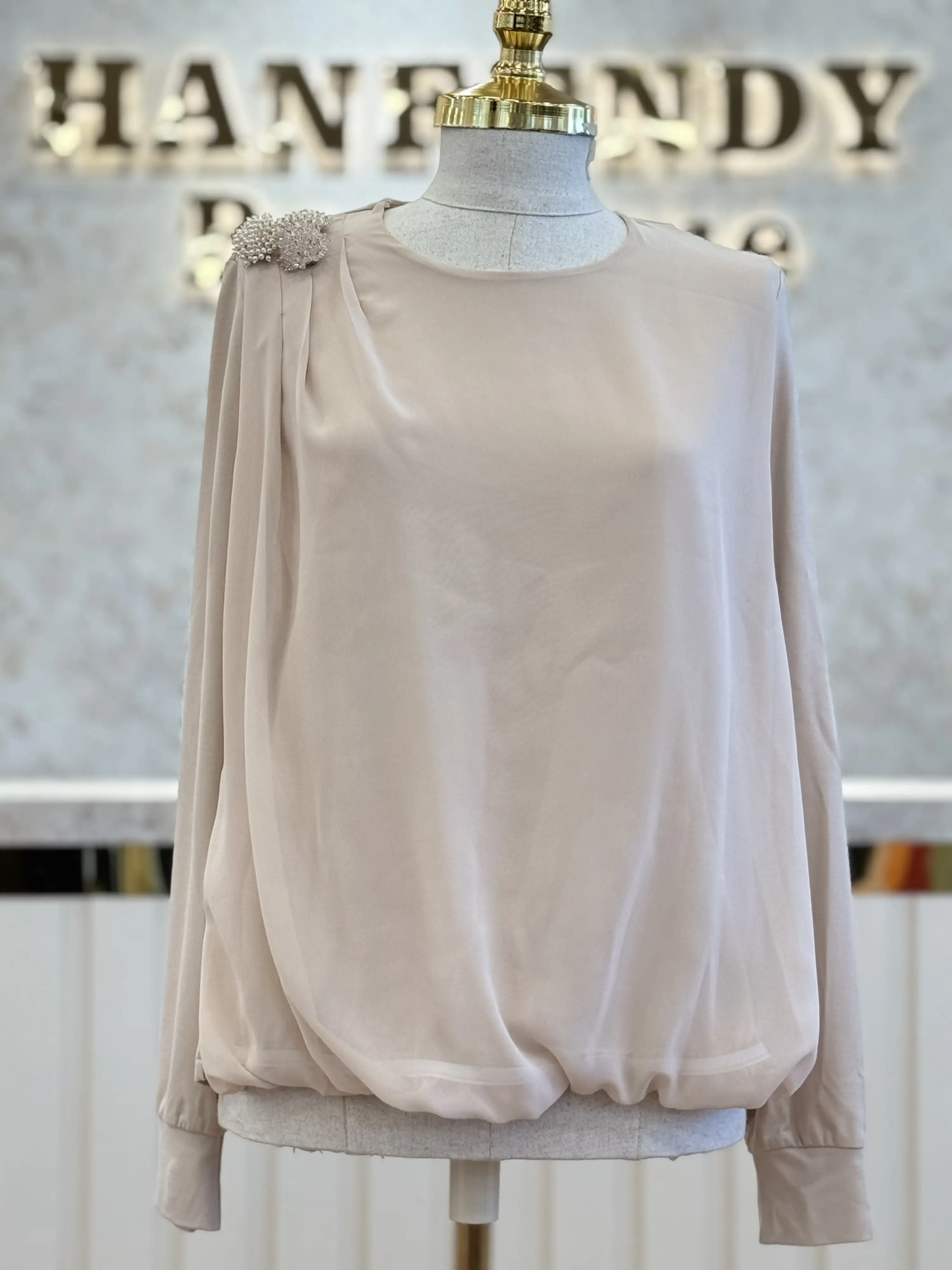 FUAT GÜRŞEN Bej Renk Tunik