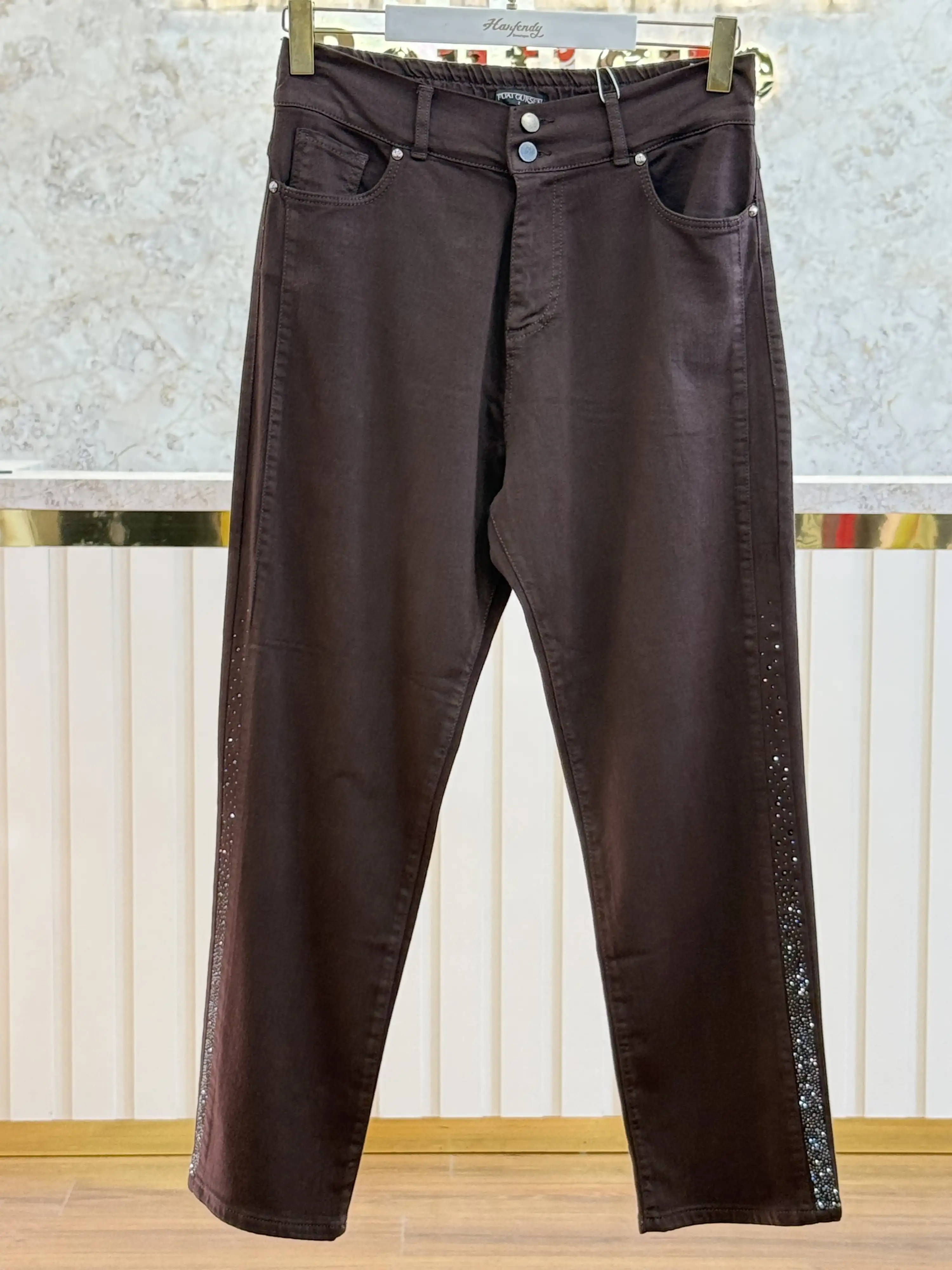 FUAT GÜRŞEN Kahve Pantolon