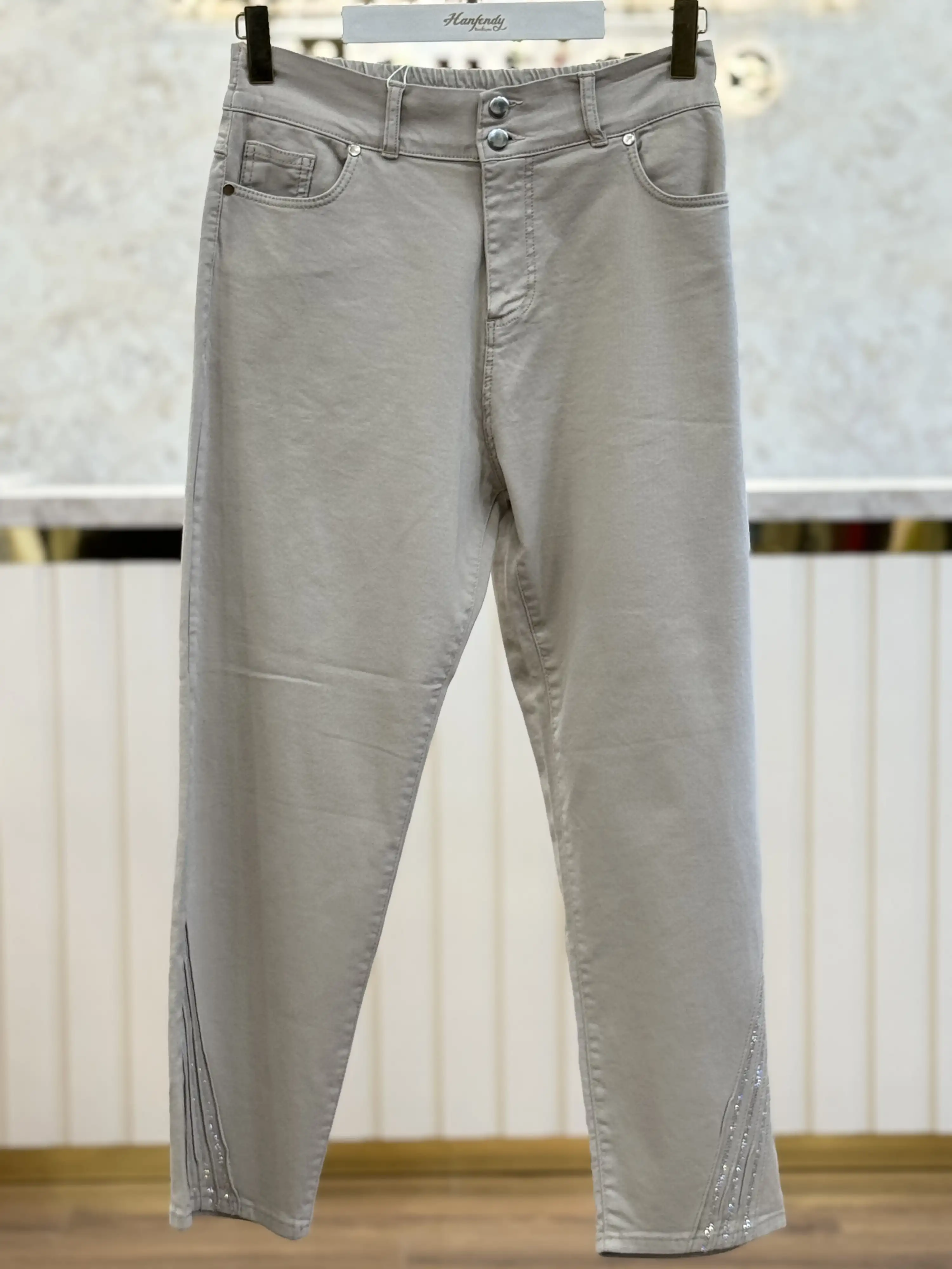 Fuat Gürşen Bej Pantolon