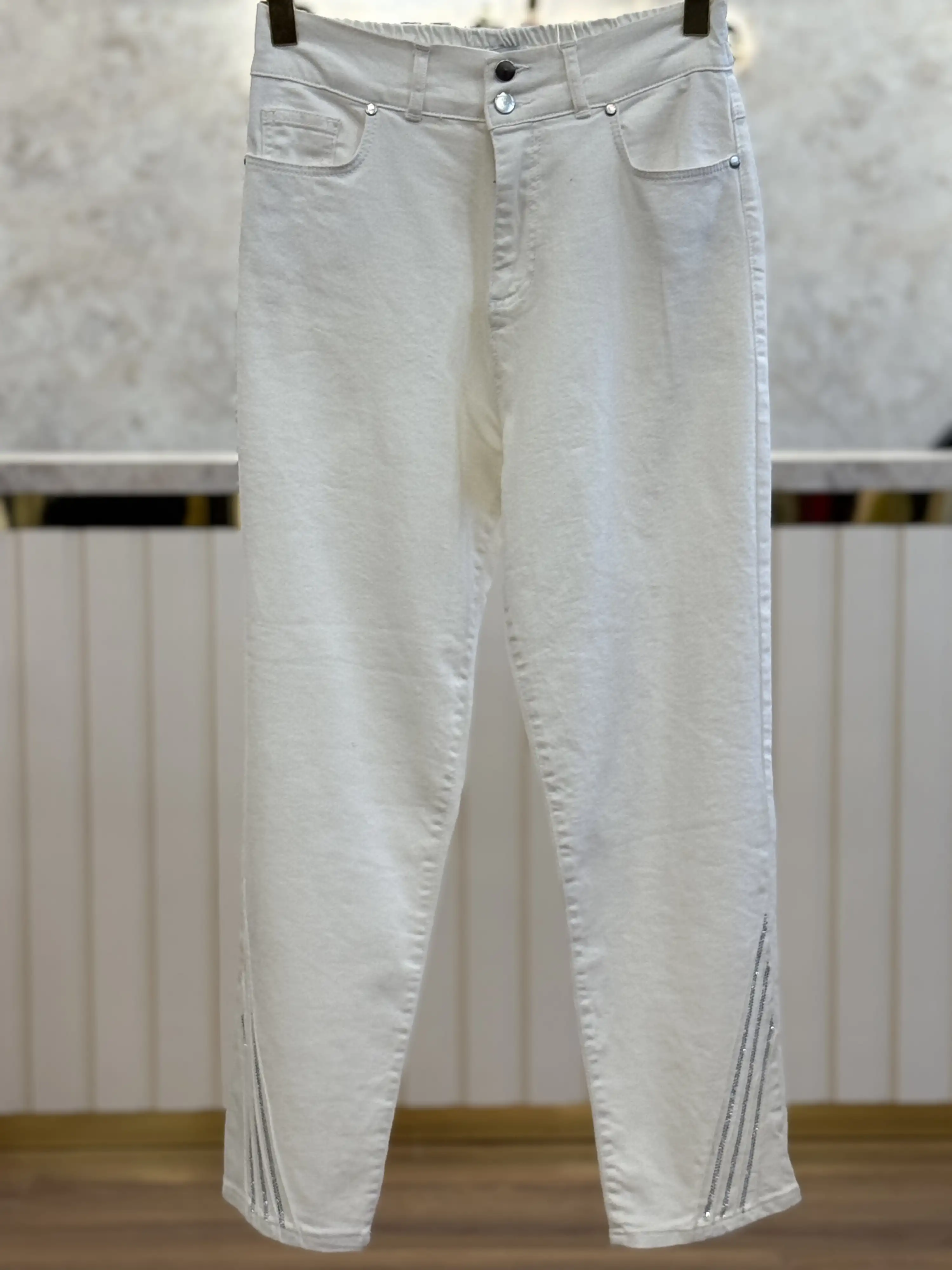 Fuat Gürşen Ekru Pantolon