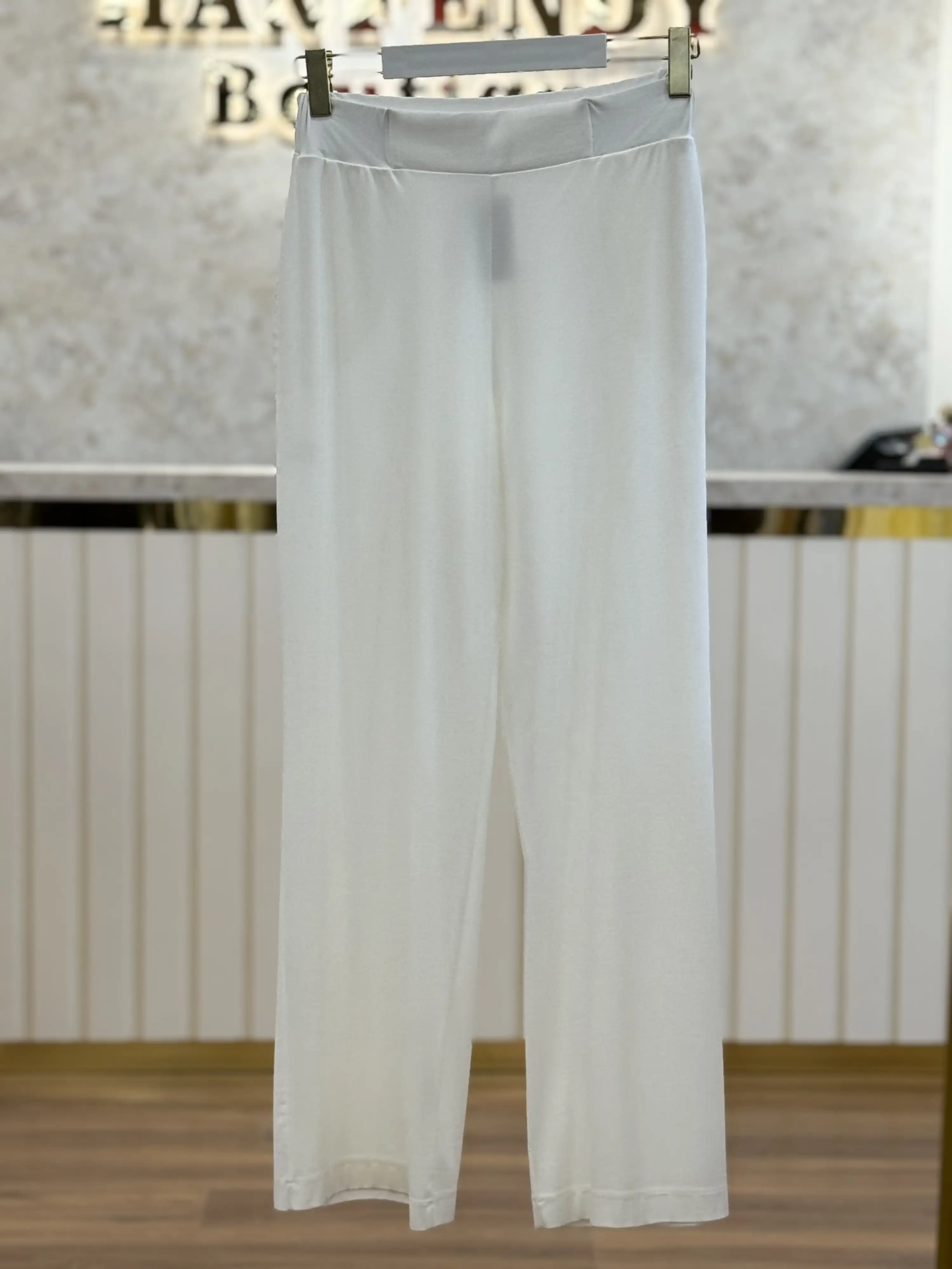 FUAT GÜRŞEN Ekru Renk Pantolon