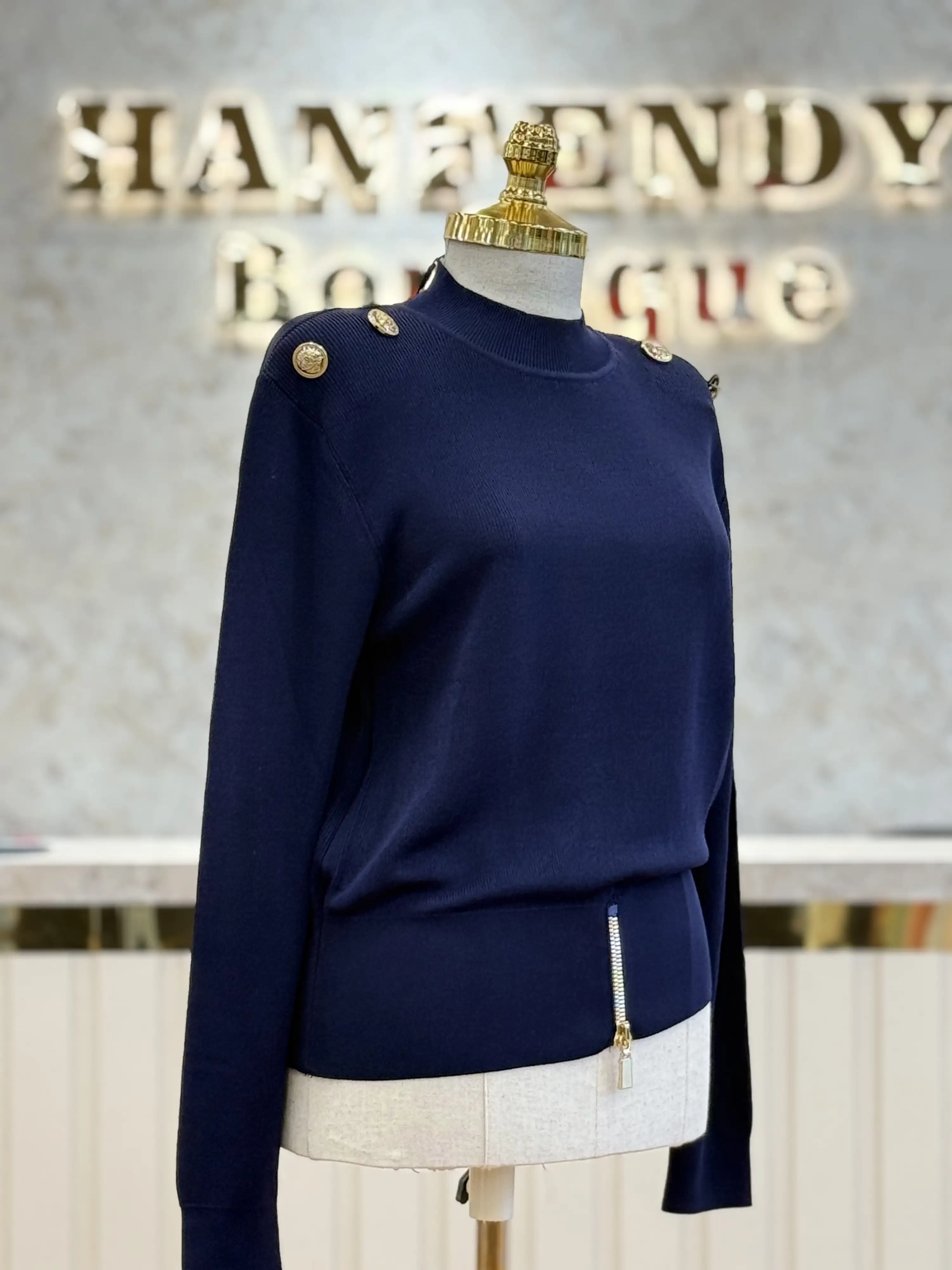 GHİSA Lacivert Renk Tunik