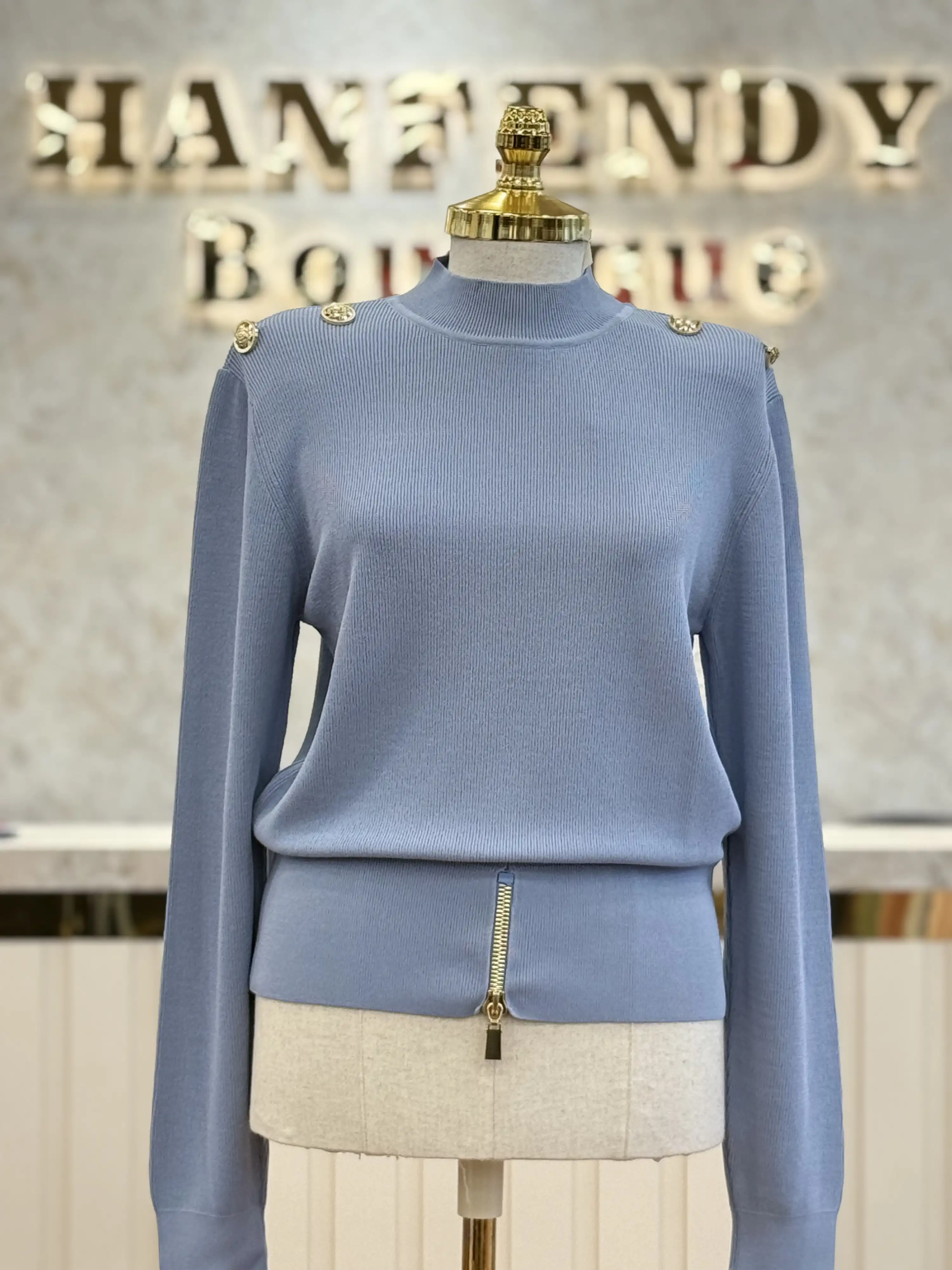 GHİSA Mavi Renk Tunik