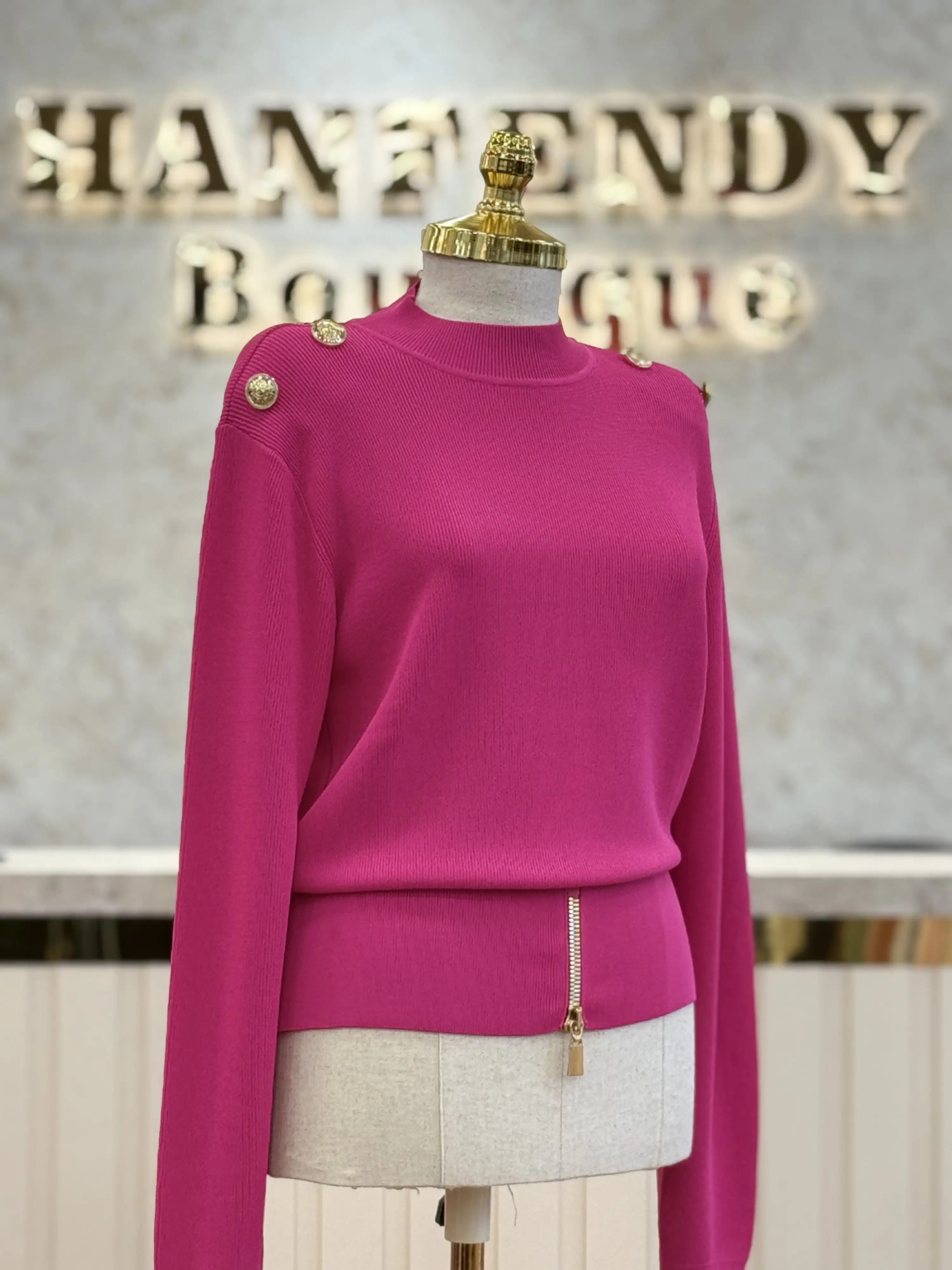 GHİSA Fuşya Renk Tunik