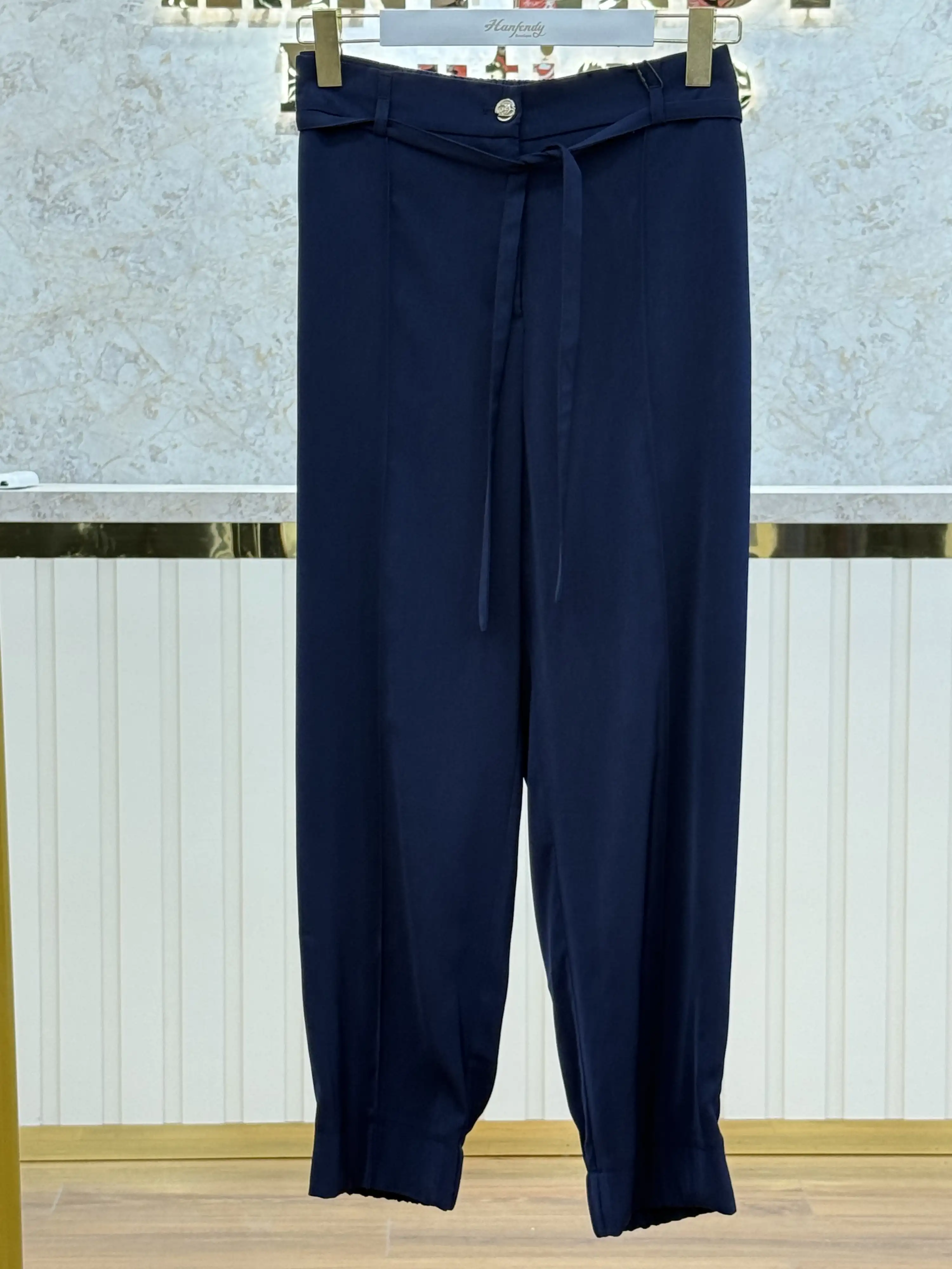 SENTEZ Lacivert Renk Sidney Önü Arkası Nevlülü Pantolon