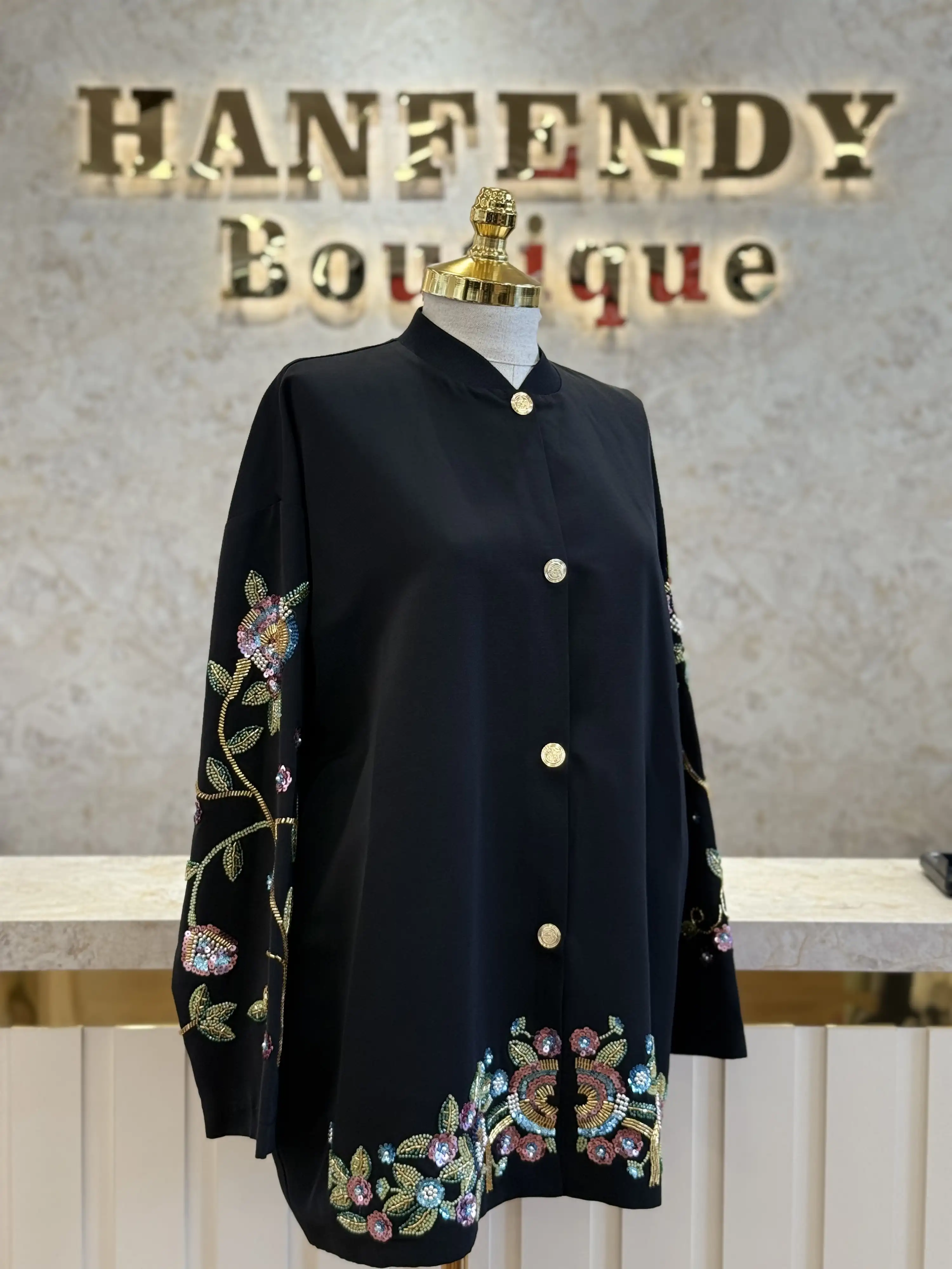 GHİSA Siyah Renk Ceket