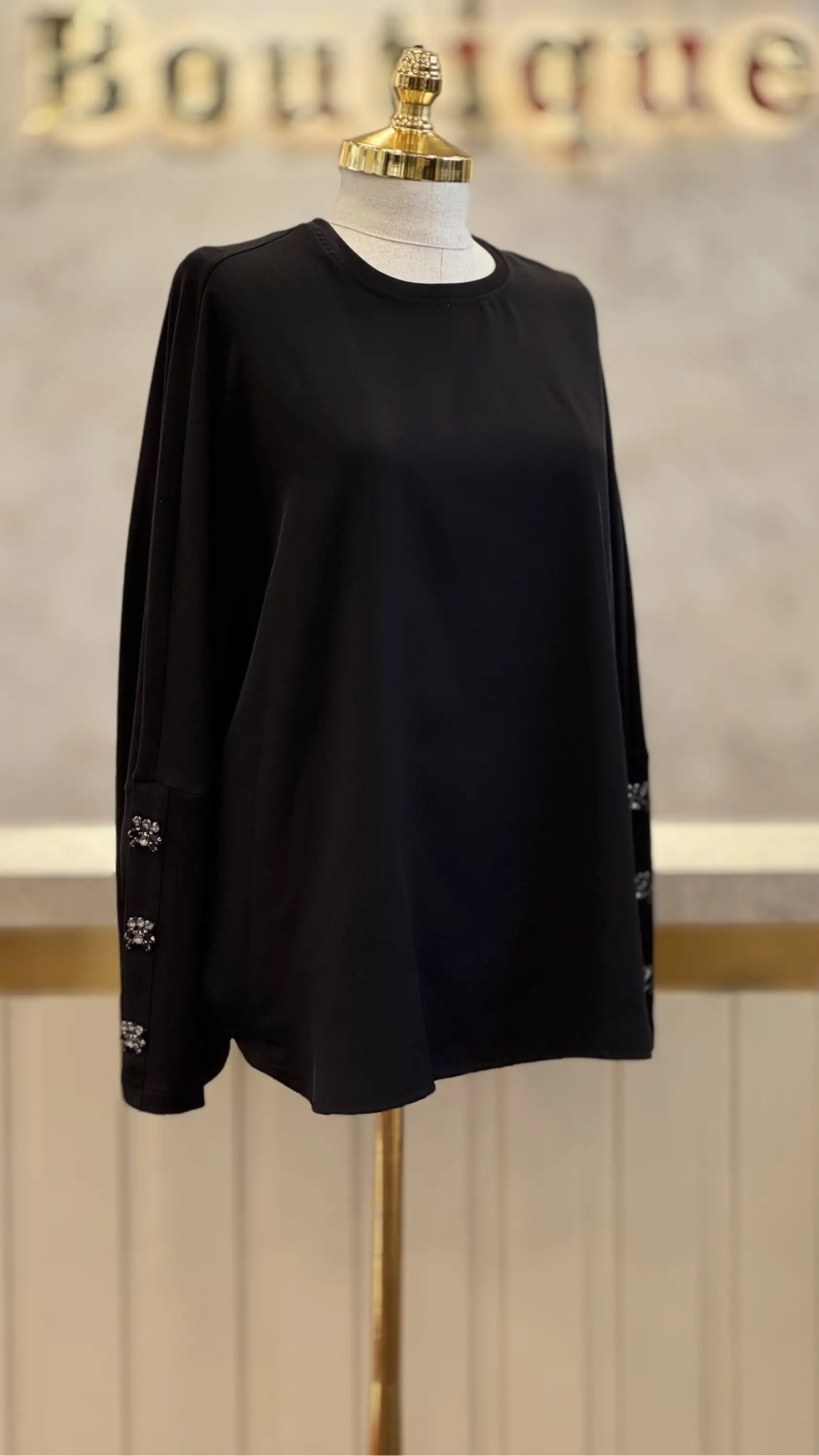 FUAT GÜRŞEN Siyah Renk Bluz