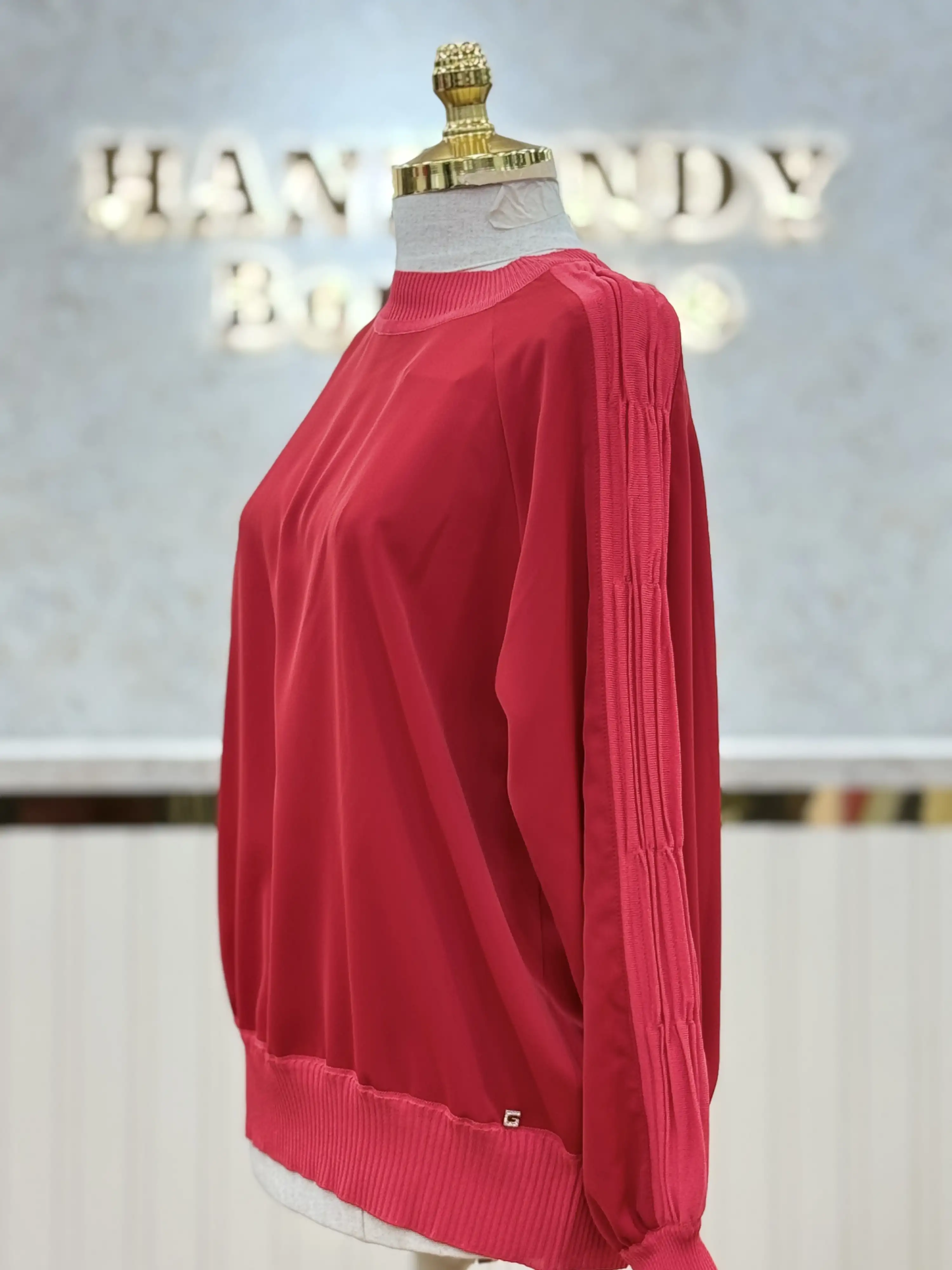 GHİSA Kırmızı Renk Tunik