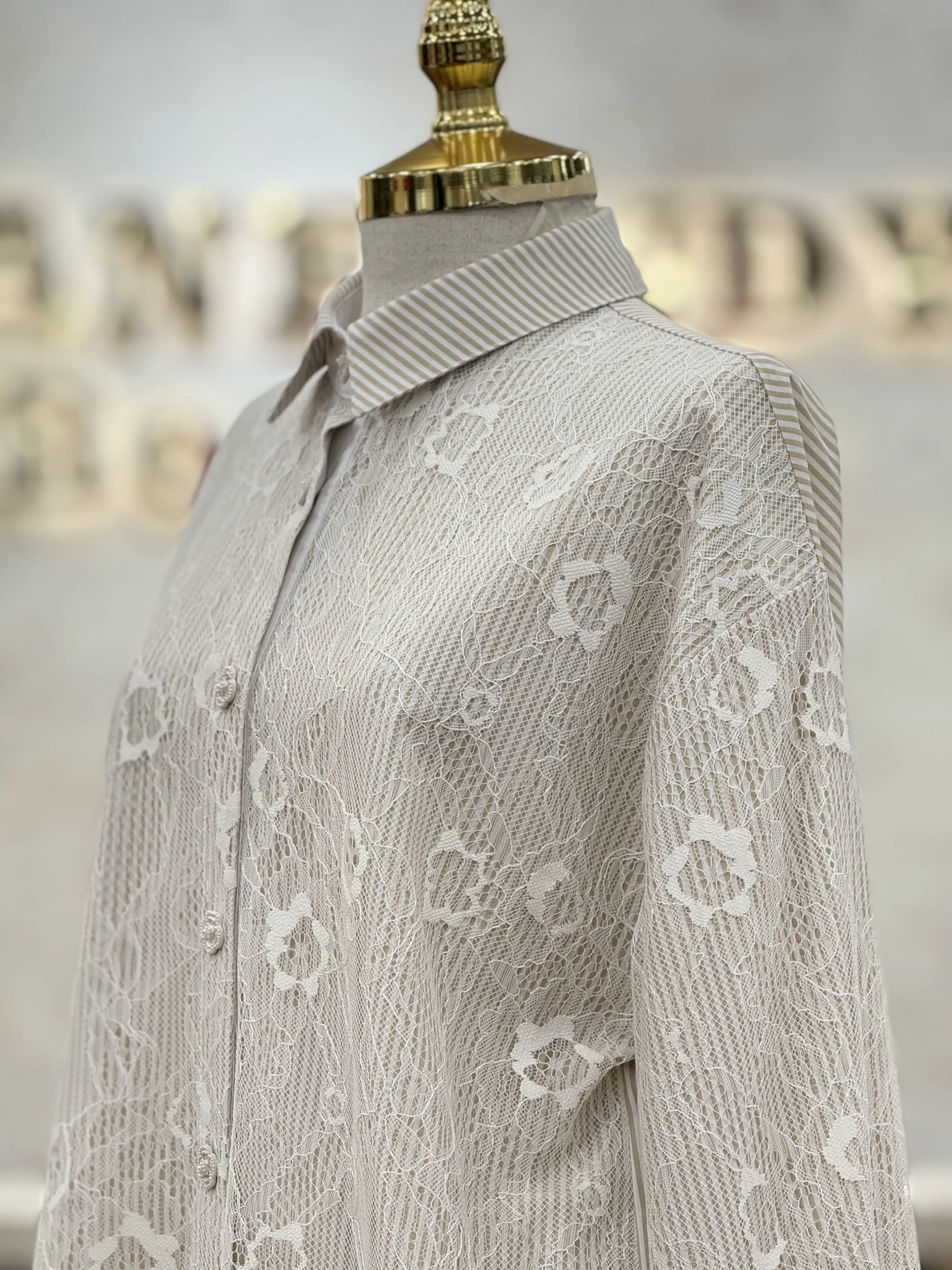 GHİSA Bej Renk Tunik